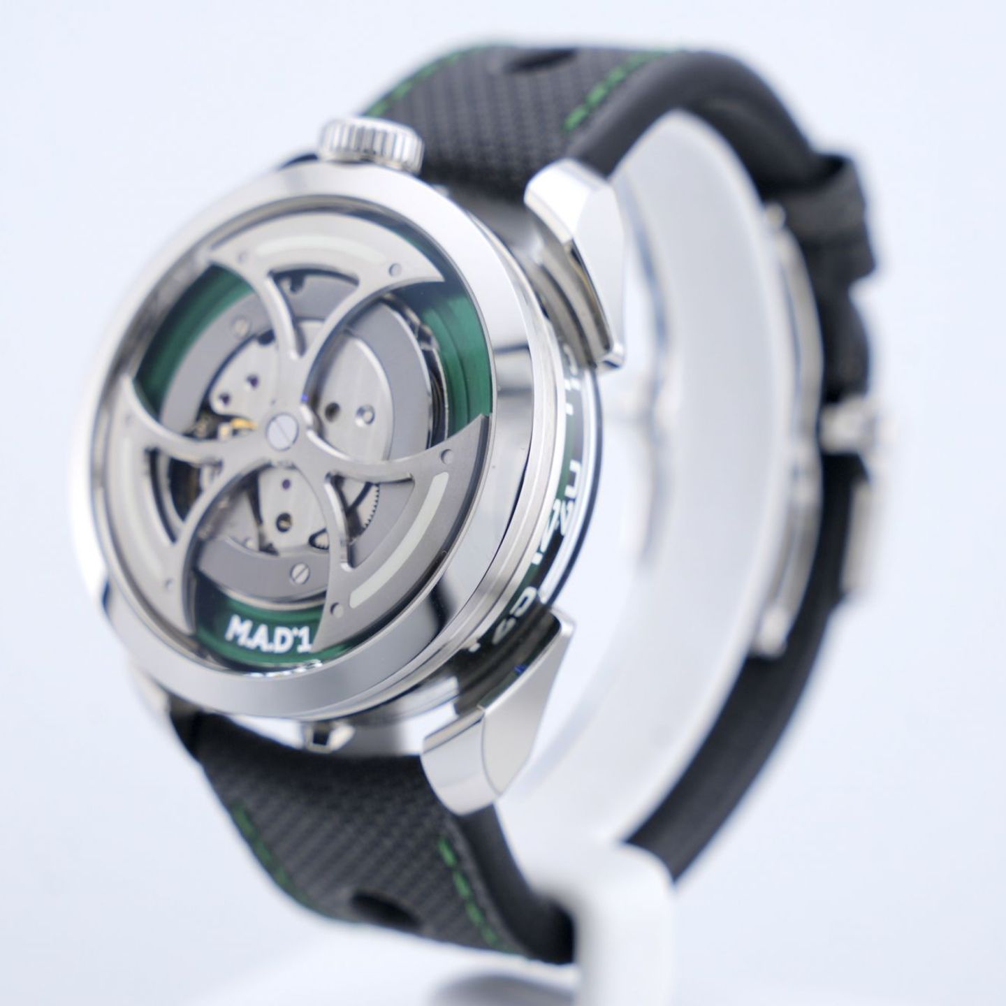 Mb&f M.A.D. Editions M.A.D 1 (2023) - Groen wijzerplaat 42mm Staal (6/24)