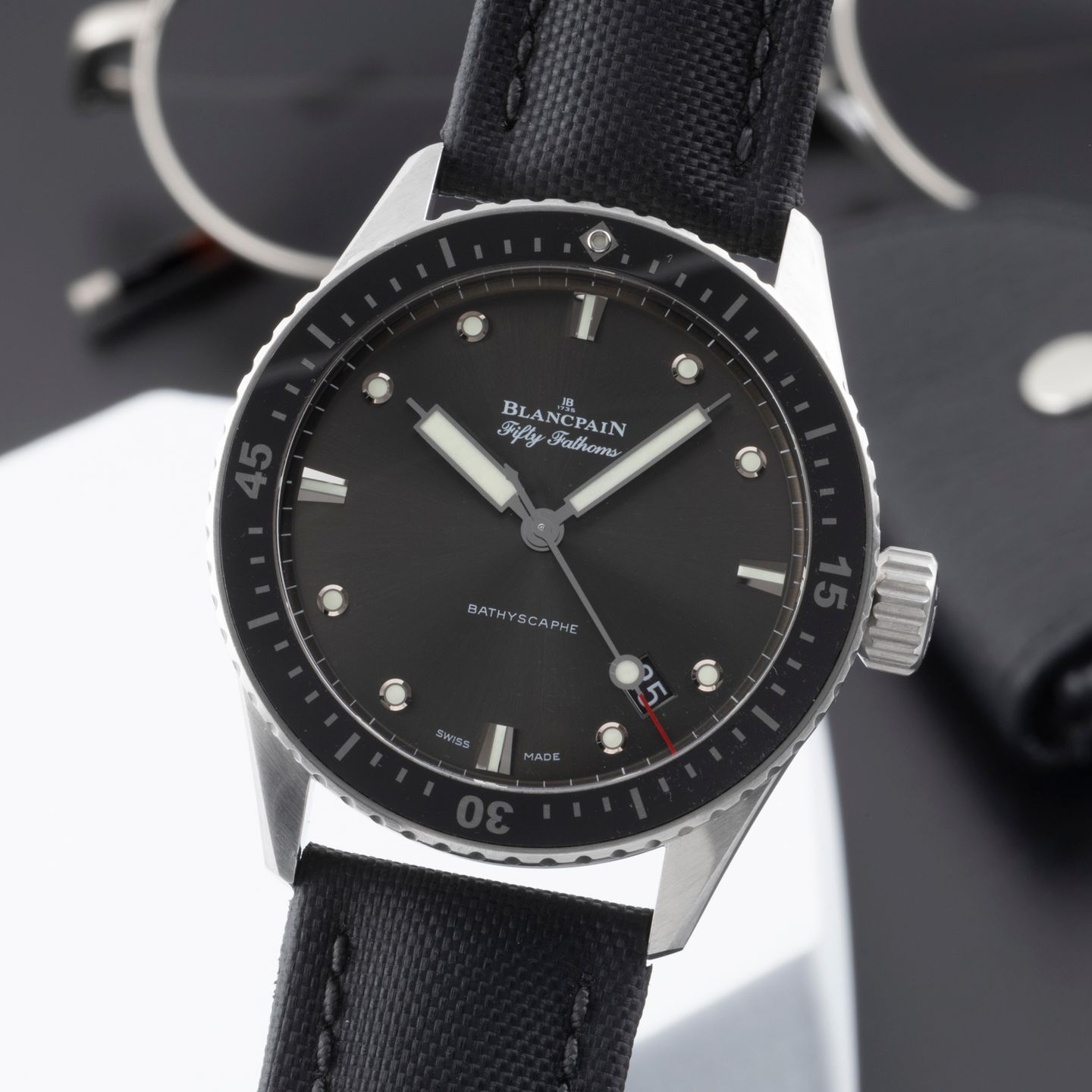Blancpain Fifty Fathoms Bathyscaphe 5000-1110-B52A - (3/8)