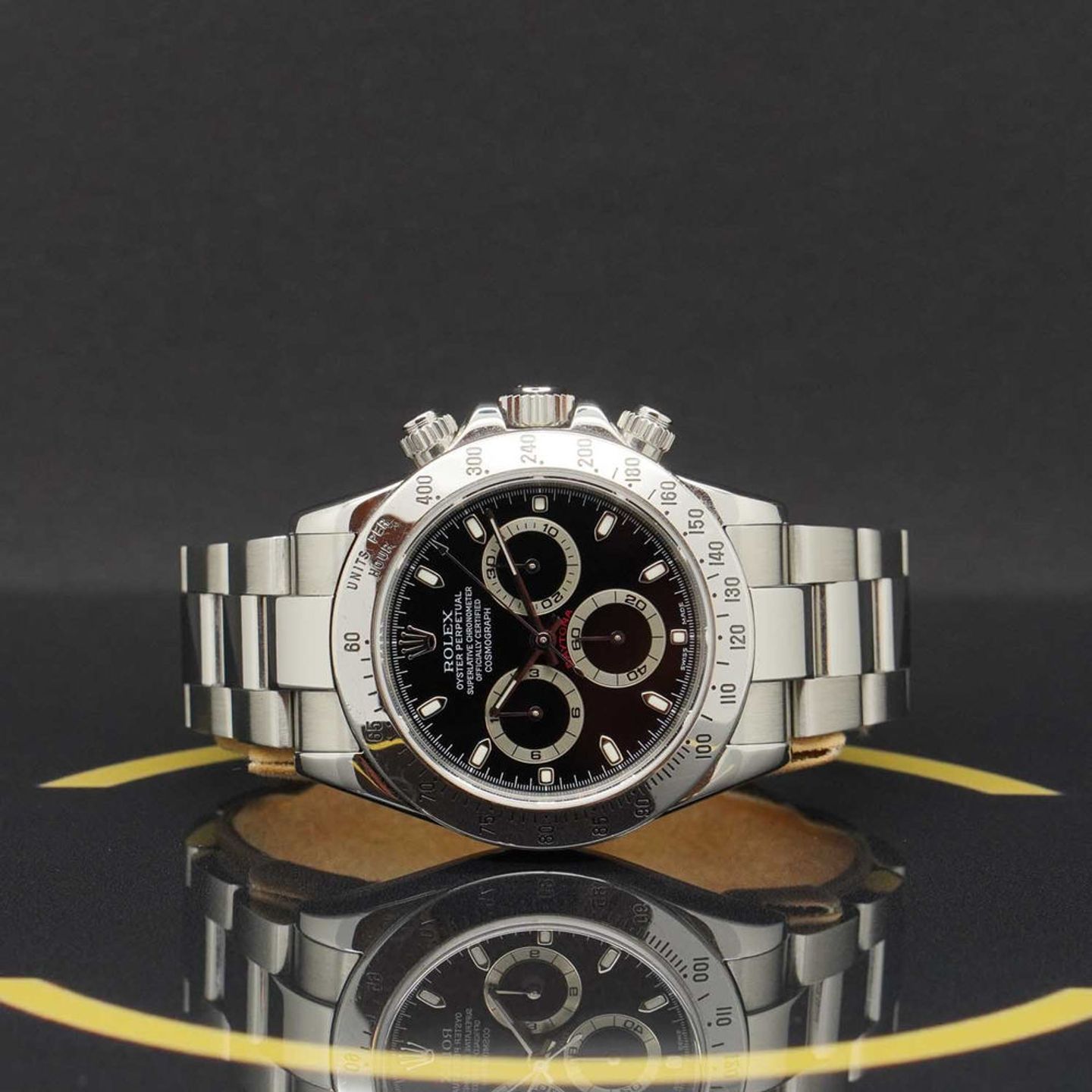 Rolex Daytona 116520 (2003) - Black dial 40 mm Steel case (4/7)