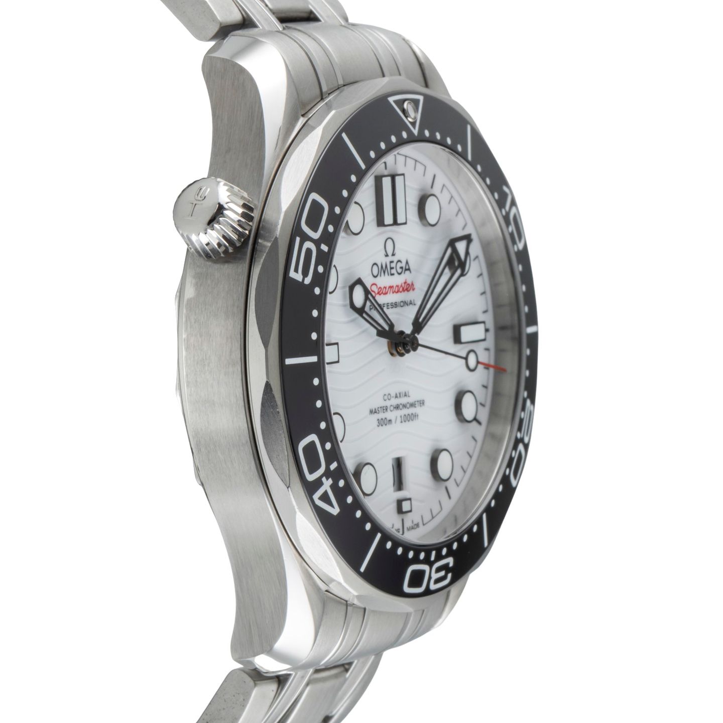 Omega Seamaster Diver 300 M 210.30.42.20.04.001 (Unknown (random serial)) - White dial 42 mm Steel case (7/8)
