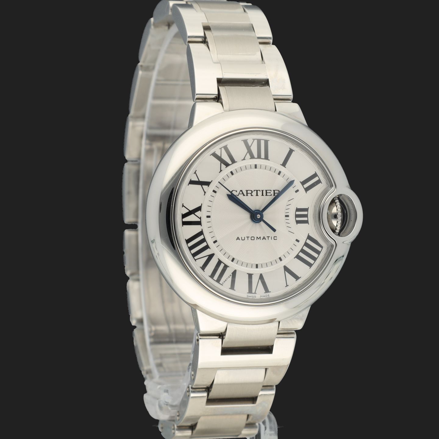 Cartier Ballon Bleu 33mm WSBB0044 (2021) - Zilver wijzerplaat 33mm Staal (4/8)