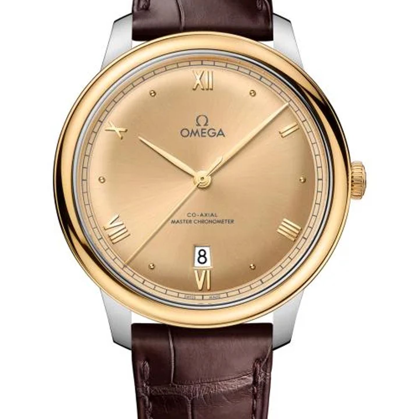 Omega De Ville 434.23.40.20.08.001 (2026) - Champagne dial 40 mm Gold/Steel case (1/1)