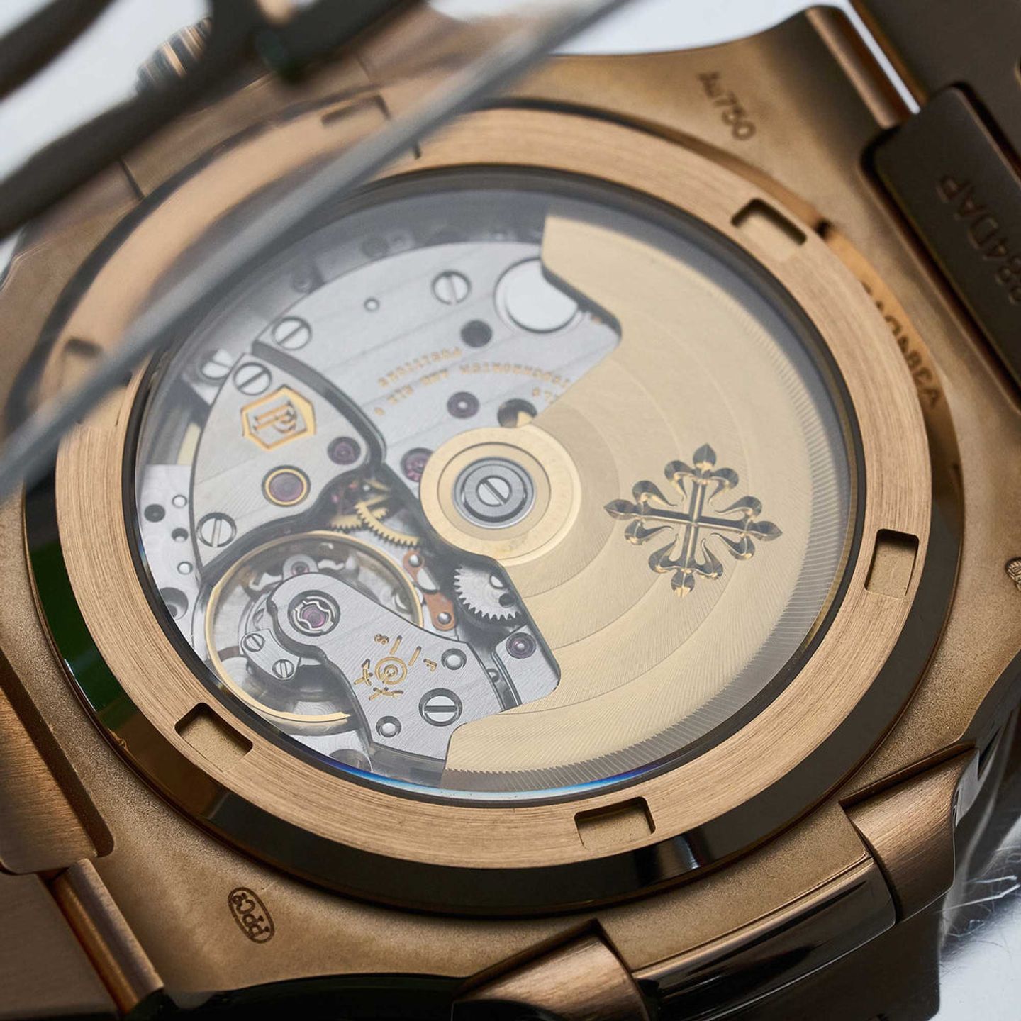 Patek Philippe Nautilus 5711/1R-001 (2017) - Bruin wijzerplaat 40mm Roségoud (6/8)