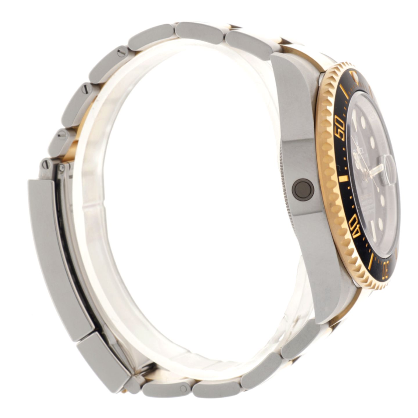 Rolex Sea-Dweller 126603 (2022) - Black dial 43 mm Gold/Steel case (4/5)