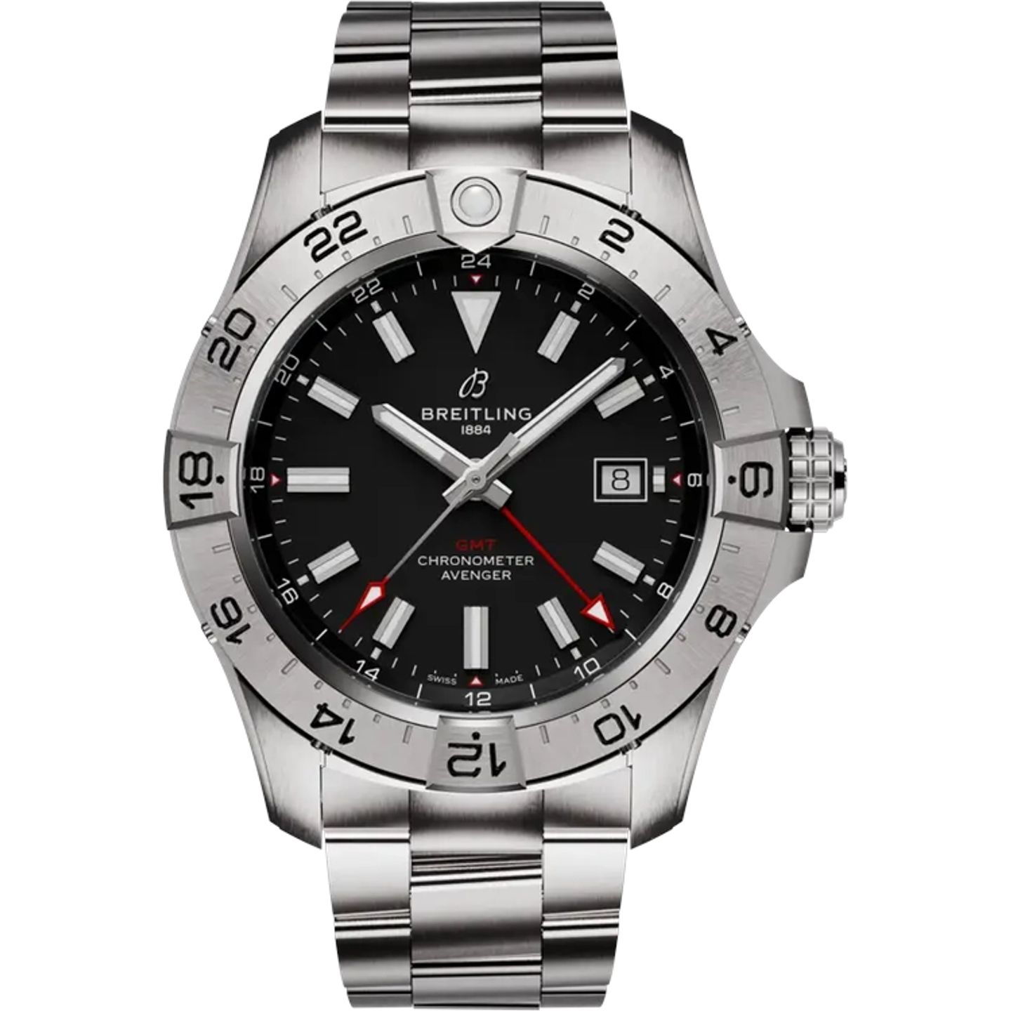 Breitling Avenger A32320101B1A1 (2023) - Black dial 44 mm Steel case (1/1)