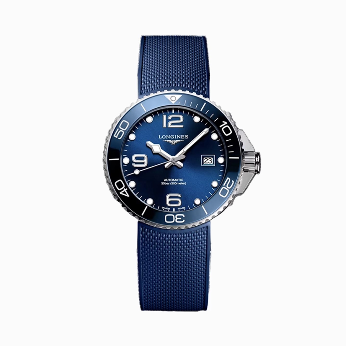 Longines HydroConquest L3.781.4.96.9 (2025) - Blue dial 41 mm Steel case (1/1)