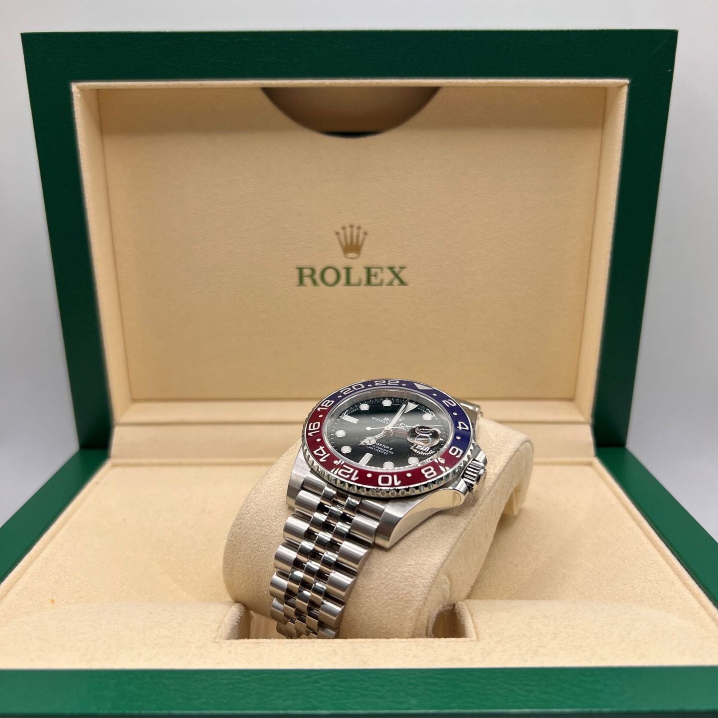 Rolex GMT-Master II 126710BLRO (Onbekend (willekeurig serienummer)) - Zwart wijzerplaat 40mm Staal (3/5)