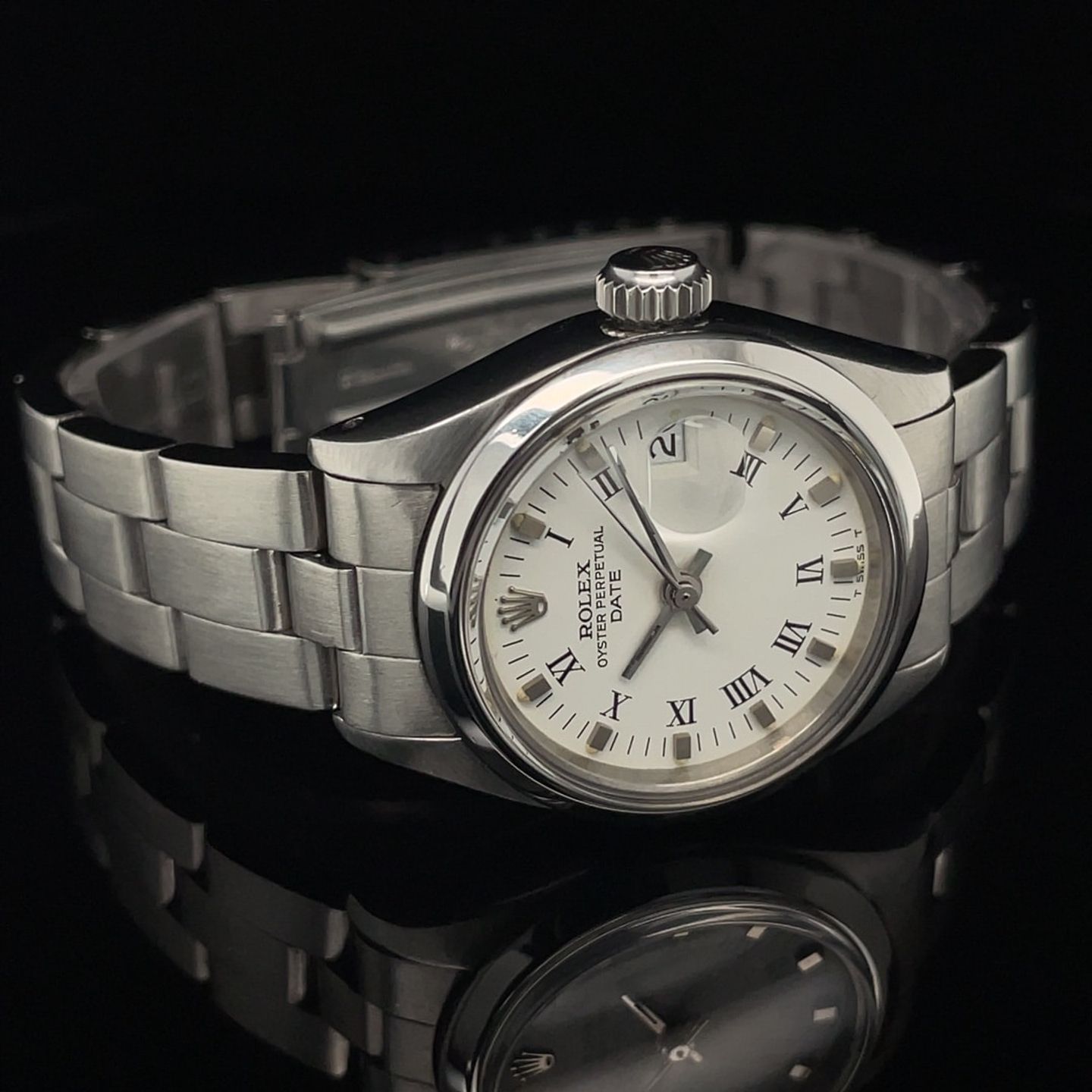 Rolex Lady-Datejust 6916 (1978) - Silver dial 26 mm Steel case (8/8)