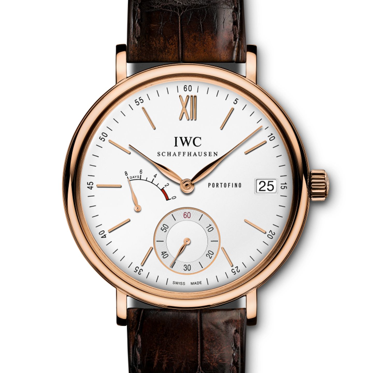 IWC Portofino Hand-Wound IW510107 (2023) - Zilver wijzerplaat 45mm Roségoud (1/1)