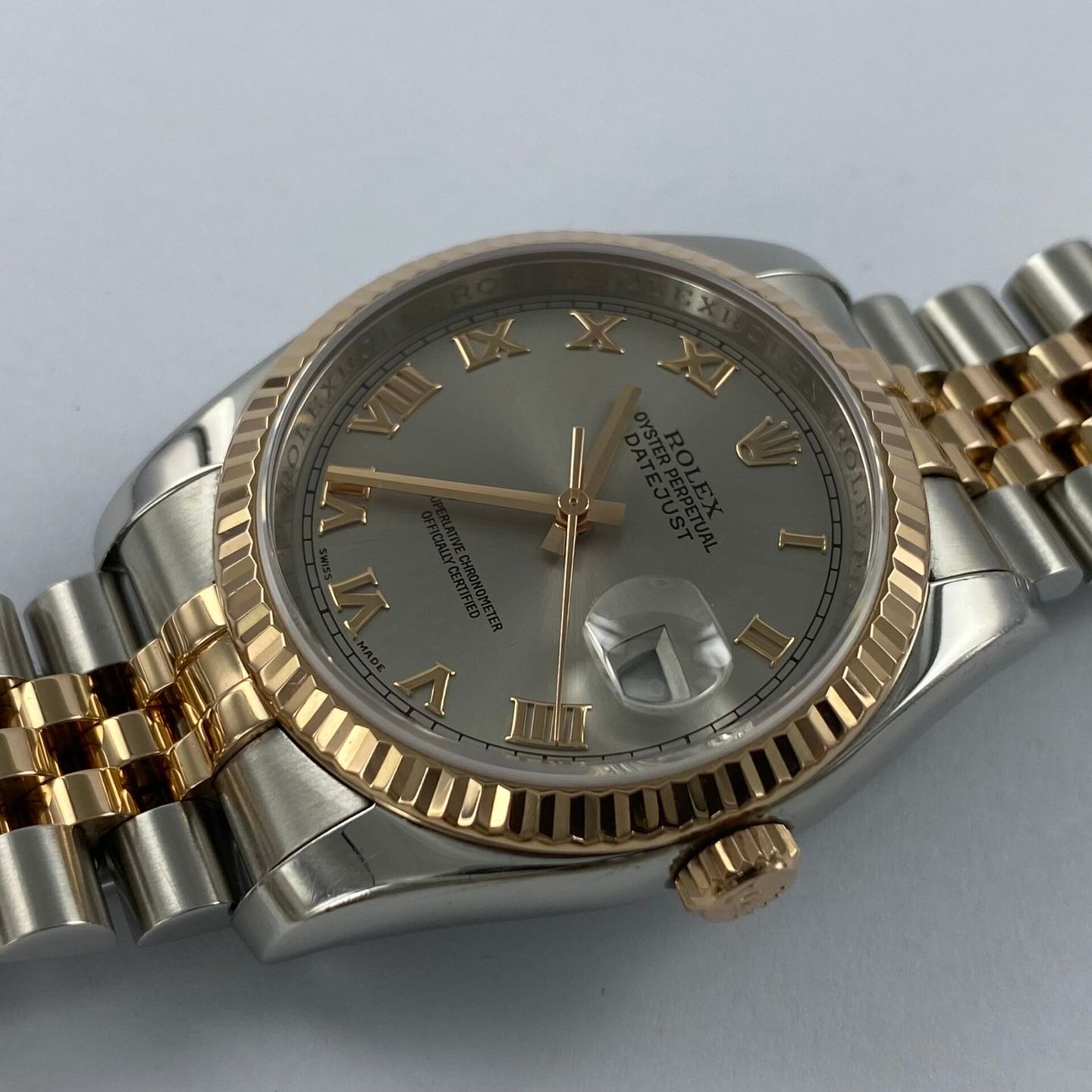 Rolex Datejust 36 116231 (2009) - 36mm Goud/Staal (4/6)