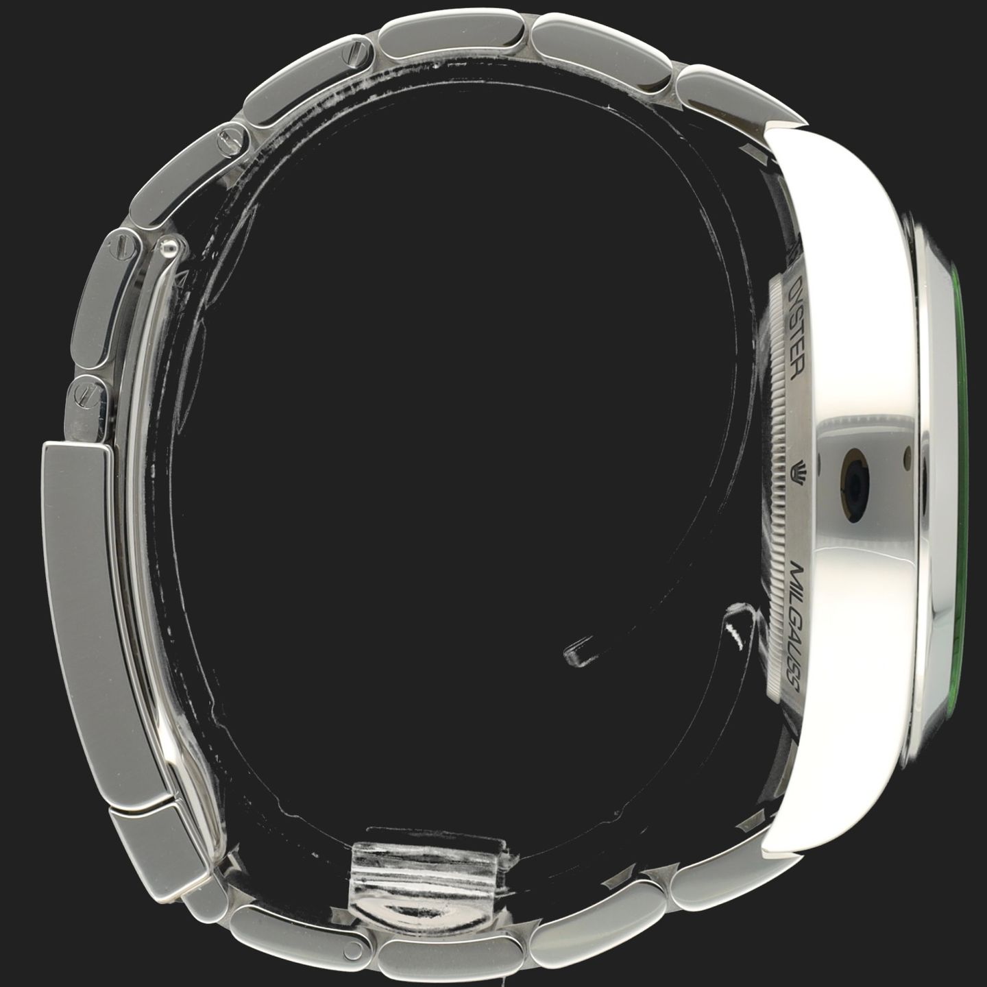 Rolex Milgauss 116400GV (2018) - Blauw wijzerplaat 40mm Staal (5/8)