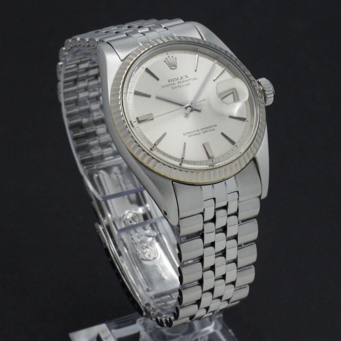 Rolex Datejust 1601 (1966) - Silver dial 36 mm Steel case (3/7)