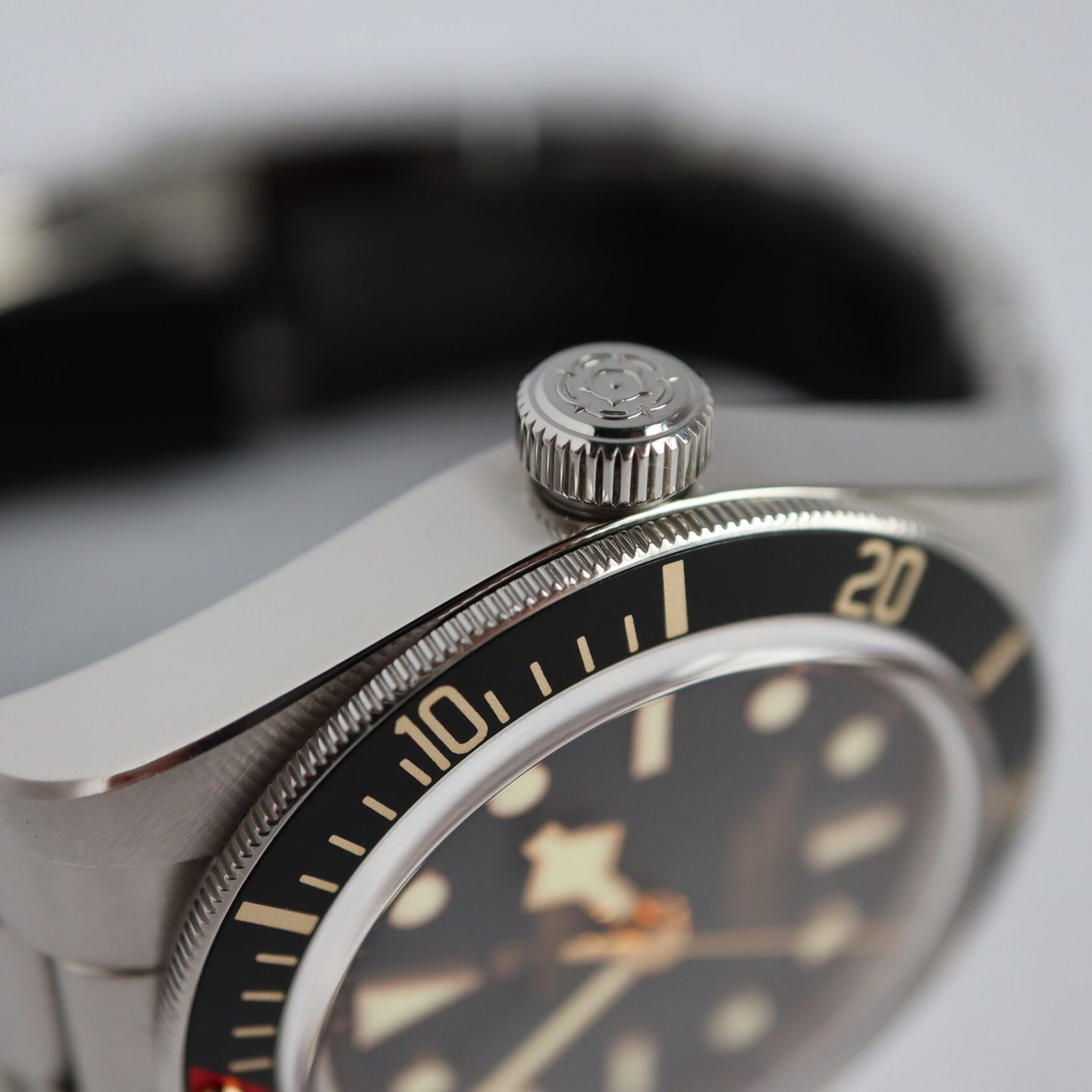 Tudor Black Bay Fifty-Eight 79030N (2019) - Zwart wijzerplaat 39mm Staal (7/8)