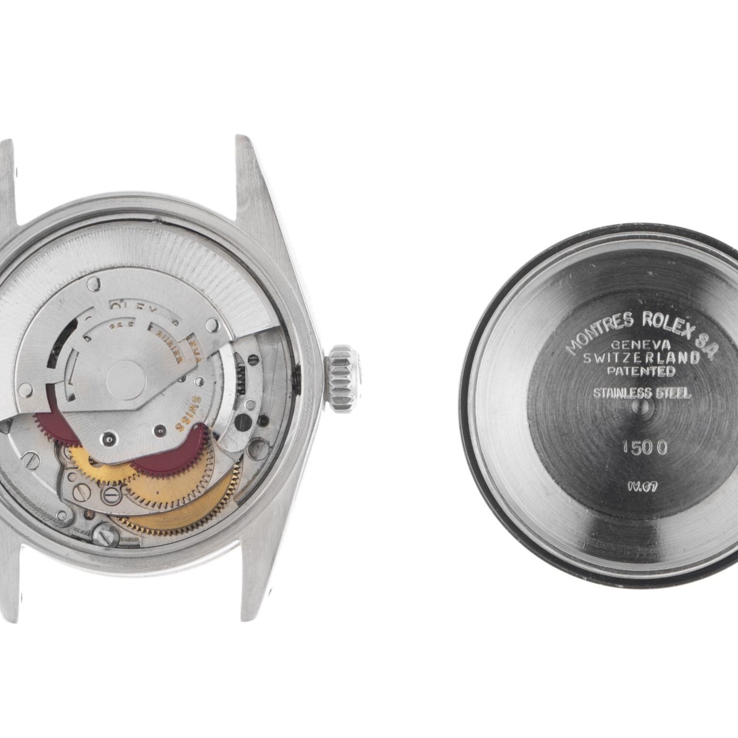 Rolex Oyster Perpetual Date 1500 (1968) - Silver dial 34 mm Steel case (8/8)