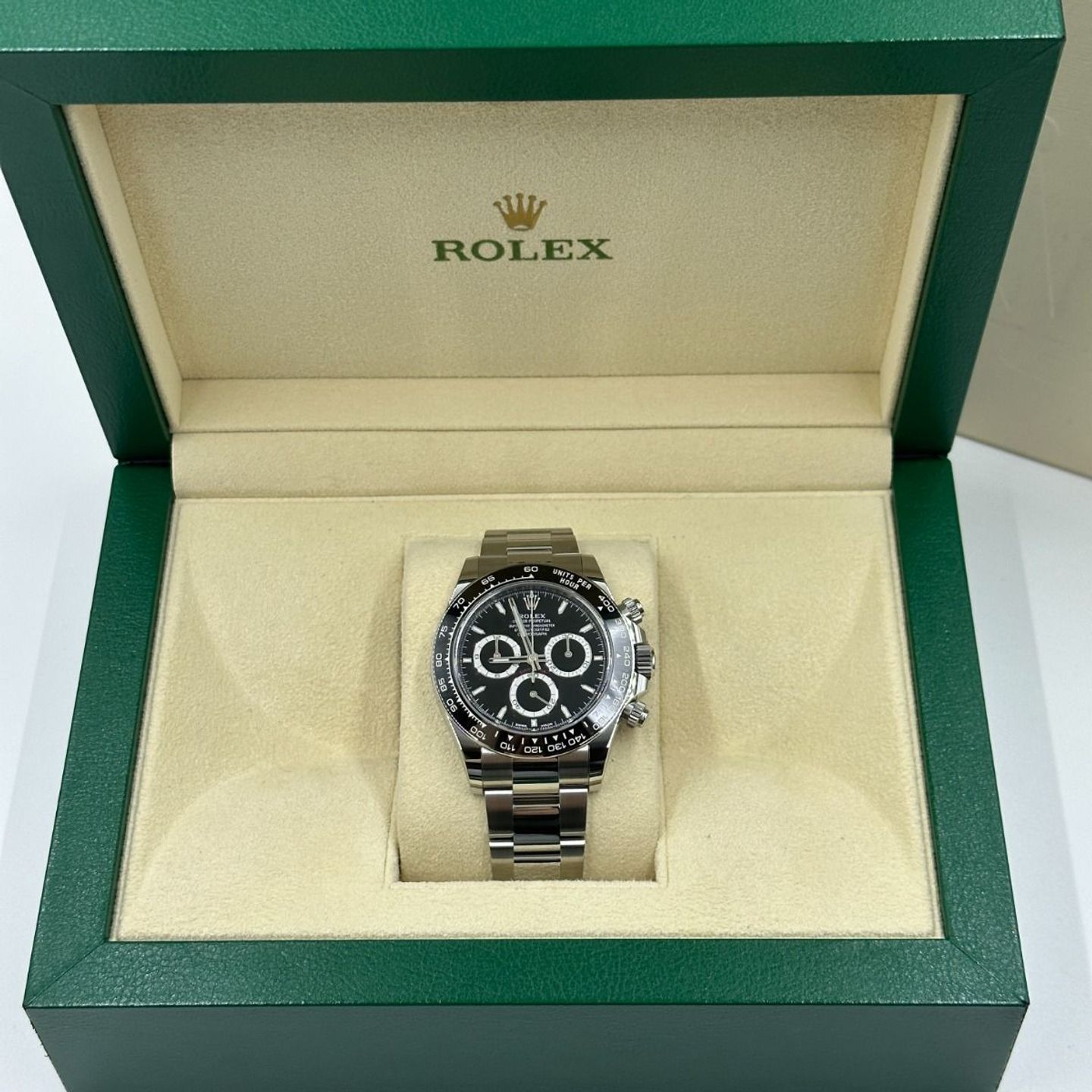 Rolex Daytona 126500LN (2024) - Black dial 40 mm Steel case (4/8)