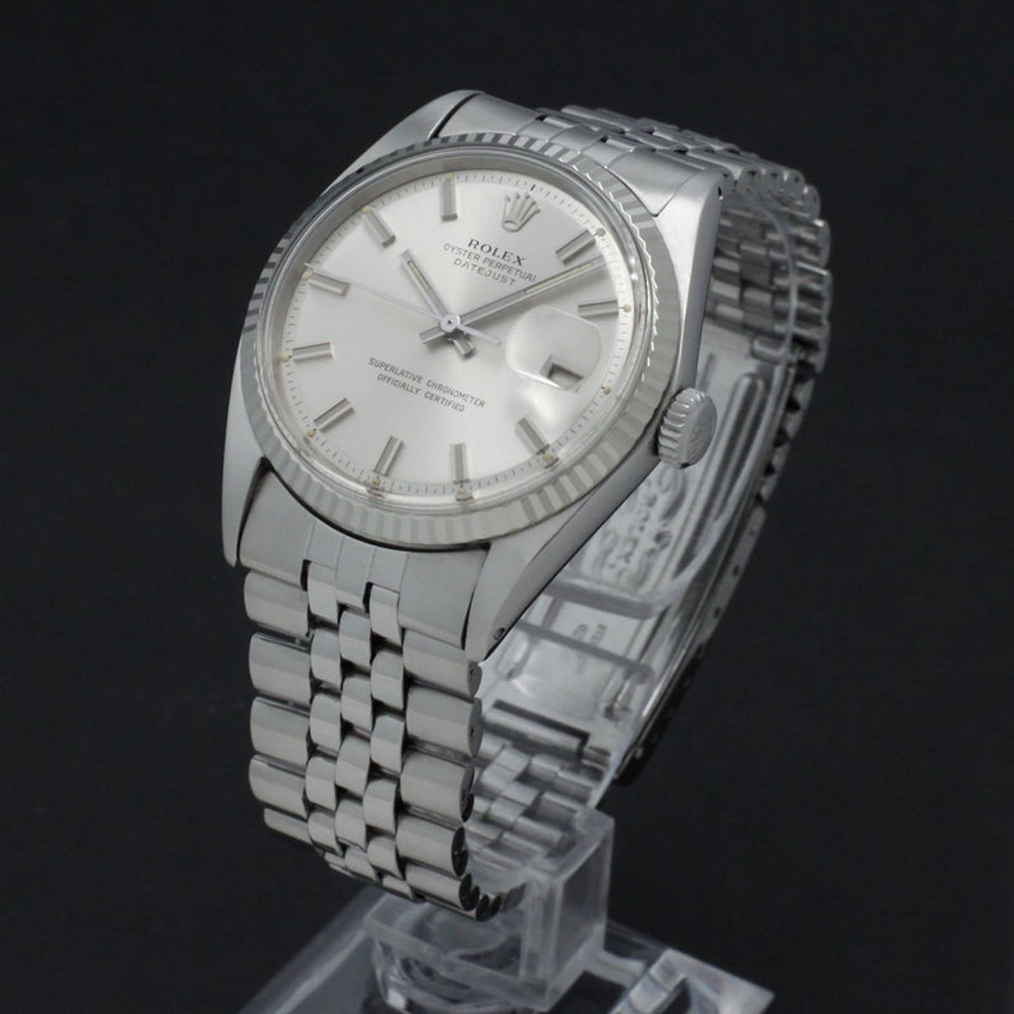 Rolex Datejust 1601 (1971) - Silver dial 36 mm Steel case (4/6)