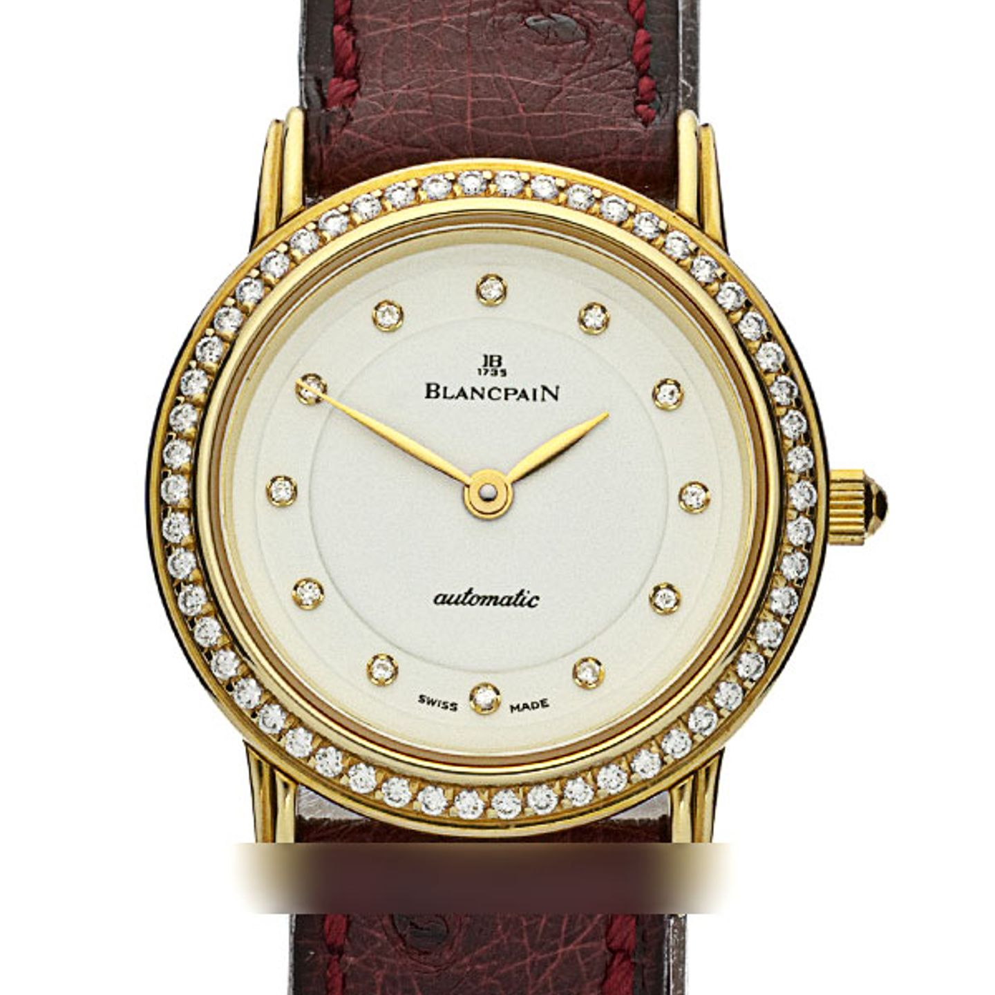 Blancpain Villeret 0096-0018-028 (2009) - White dial 26 mm Yellow Gold case (1/4)