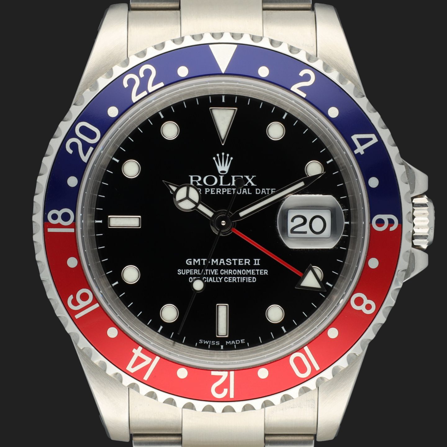 Rolex GMT-Master II 16710 (2002) - Black dial 40 mm Steel case (2/8)
