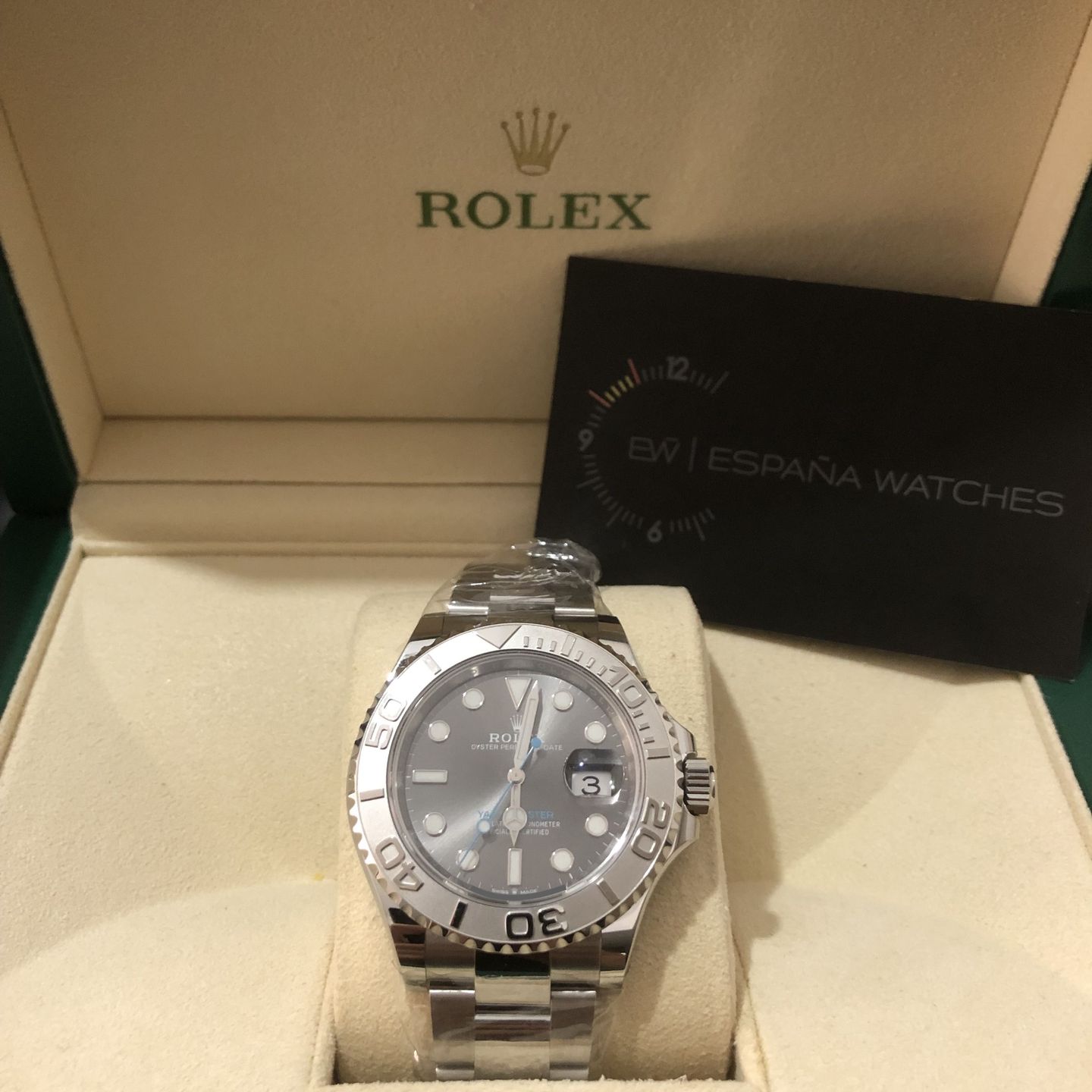 Rolex Yacht-Master 40 126622 (Onbekend (willekeurig serienummer)) - Grijs wijzerplaat 40mm Staal (8/8)