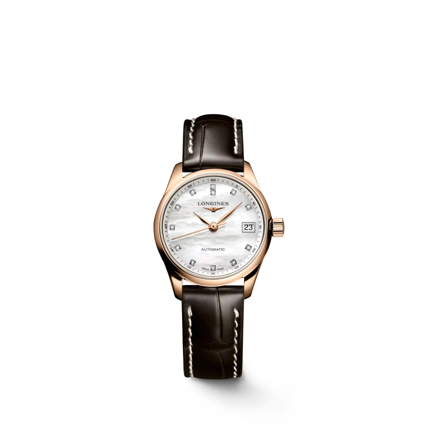 Longines Master Collection L2.128.8.87.3 (2025) - Pearl dial 26 mm Rose Gold case (1/1)