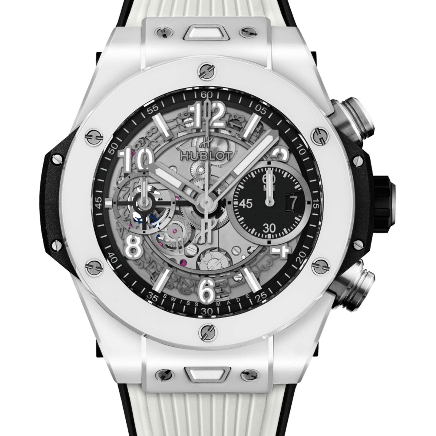 Hublot Big Bang Unico 441.HX.1171.RX (2024) - Transparent dial 42 mm Ceramic case (1/1)