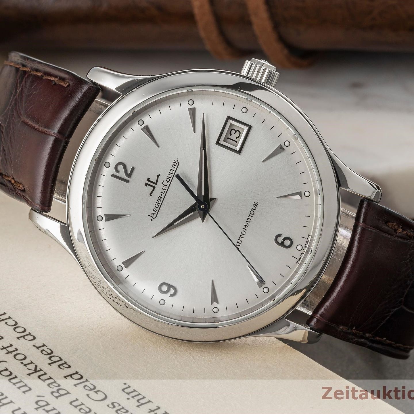 Jaeger-LeCoultre Master Control 140.8.89 (2004) - Silver dial 37 mm Steel case (2/8)