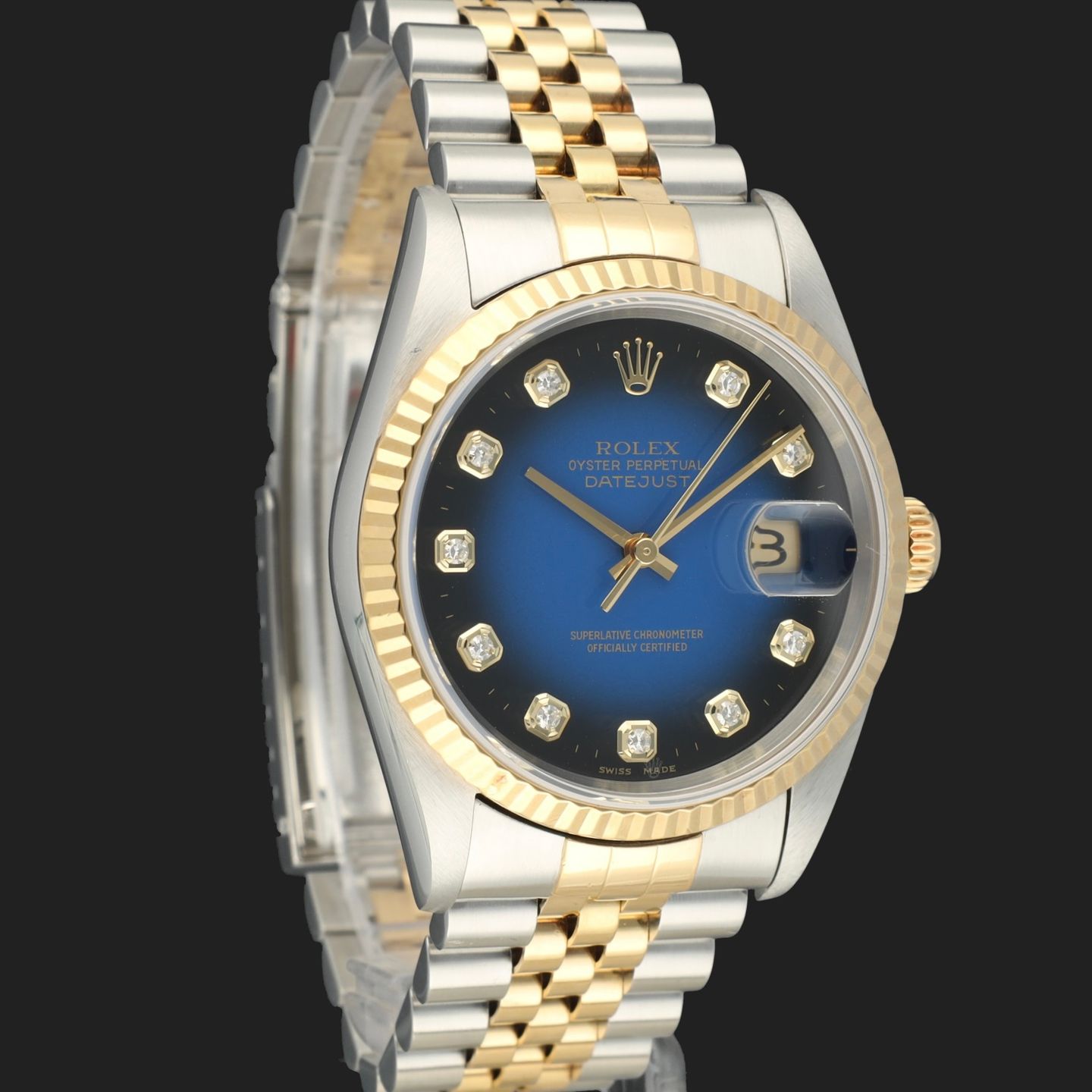 Rolex Datejust 36 16233 (2000) - 36mm Goud/Staal (4/8)