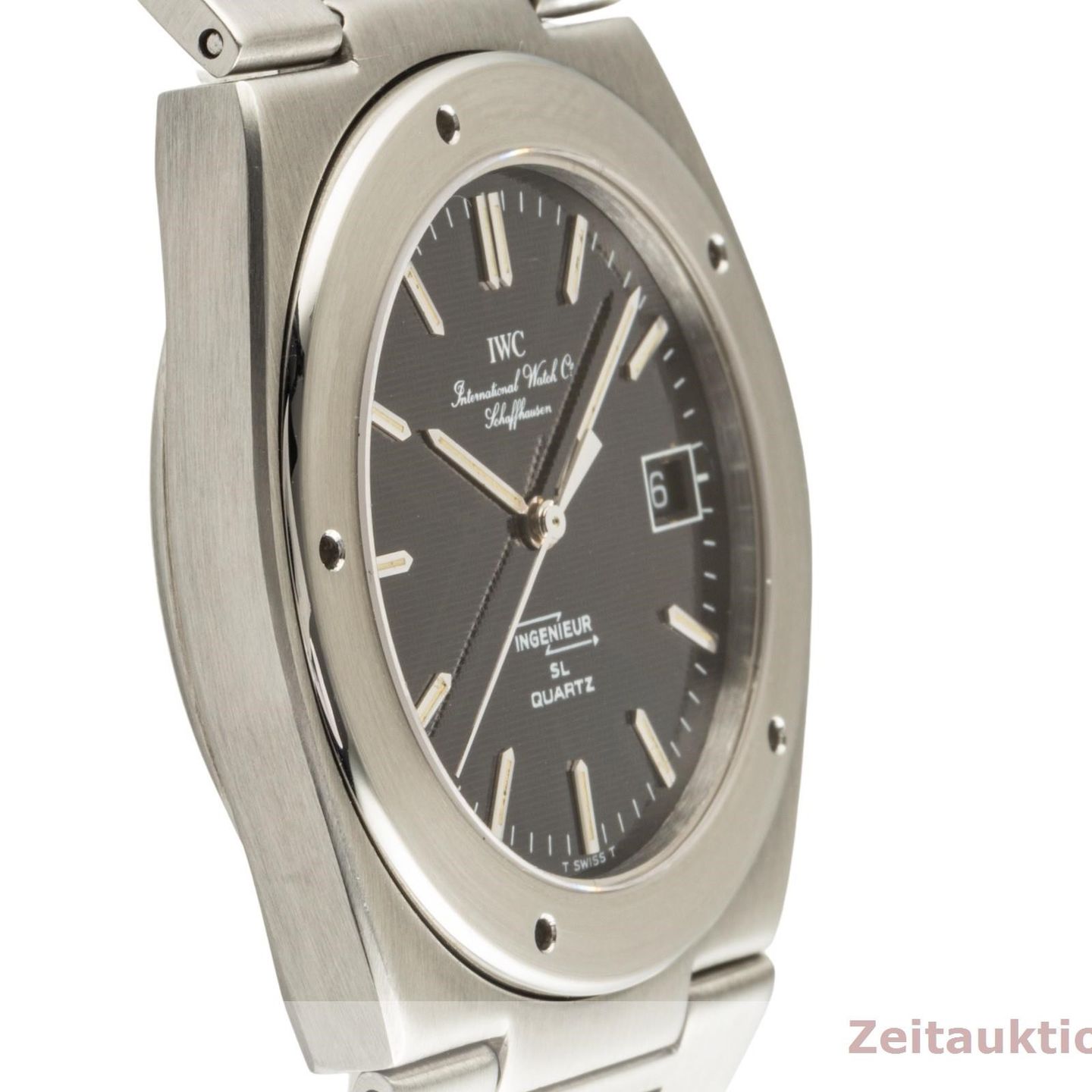 IWC Ingenieur Automatic IW323303 (Unknown (random serial)) - Silver dial 43 mm Rose Gold case (7/8)