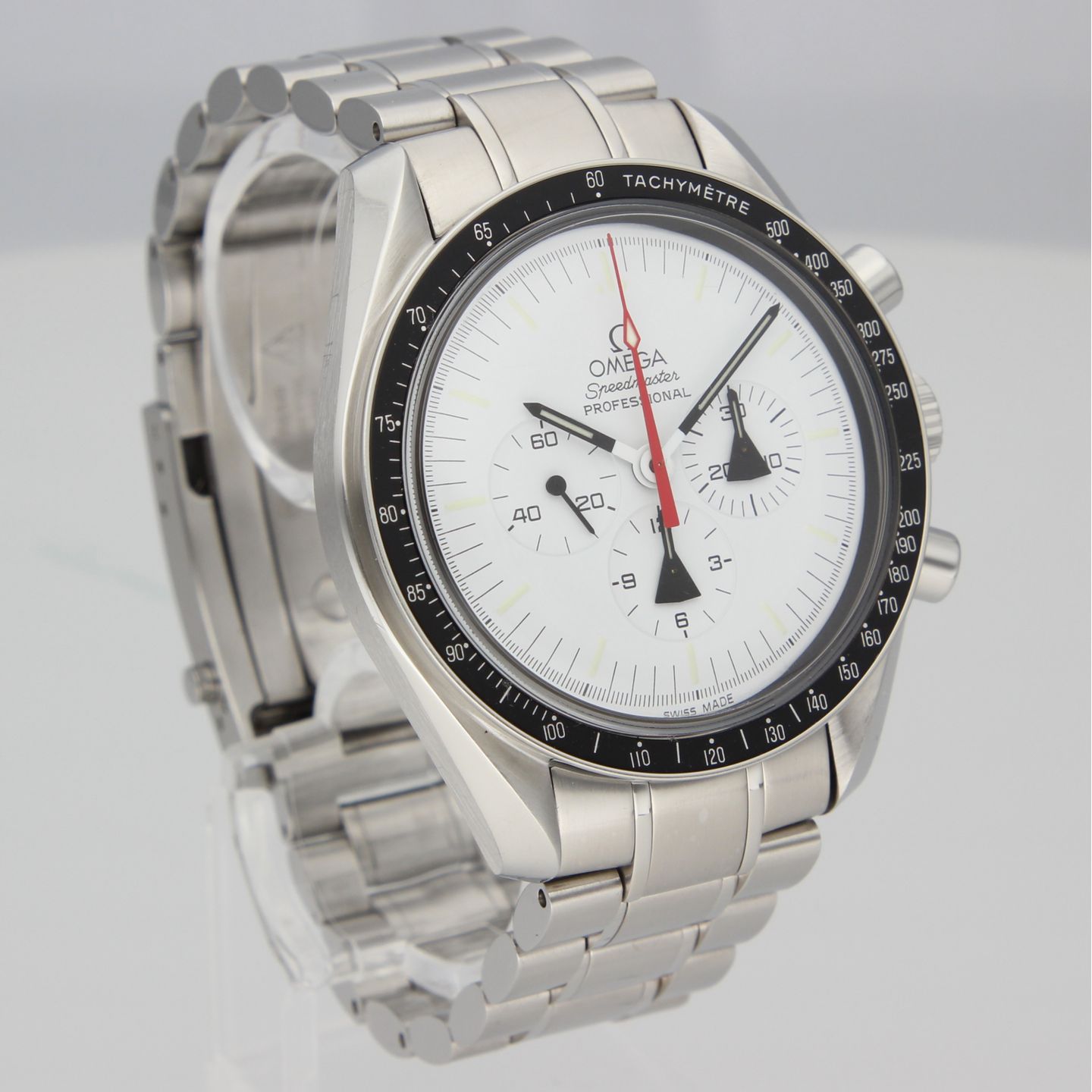 Omega Speedmaster Professional Moonwatch 311.32.42.30.04.001 (2008) - White dial 42 mm Steel case (5/8)