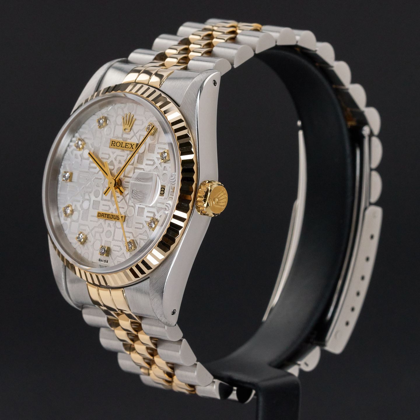 Rolex Datejust 36 16233 (1993) - 36 mm Gold/Steel case (4/8)