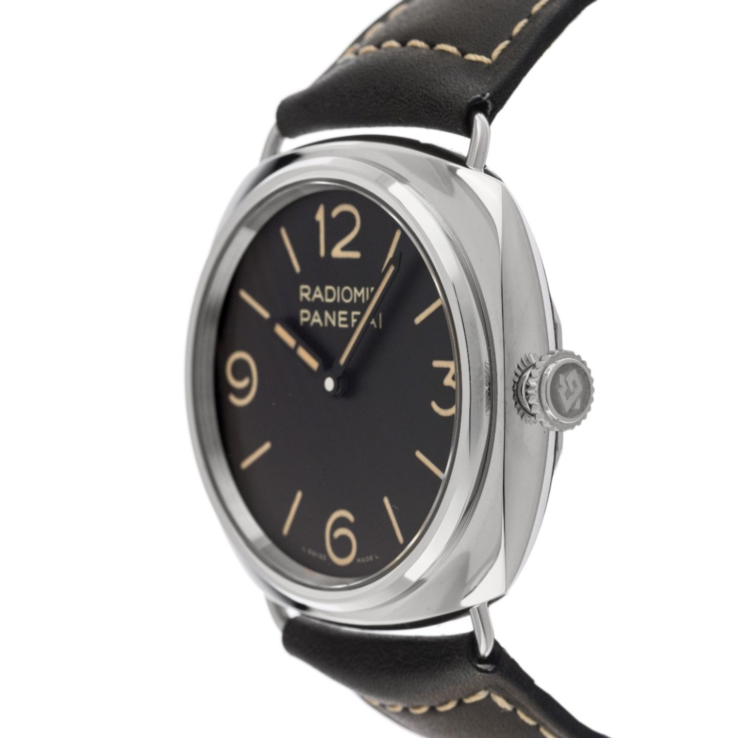 Panerai Radiomir PAM01382 (2025) - Black dial 45 mm Steel case (4/7)