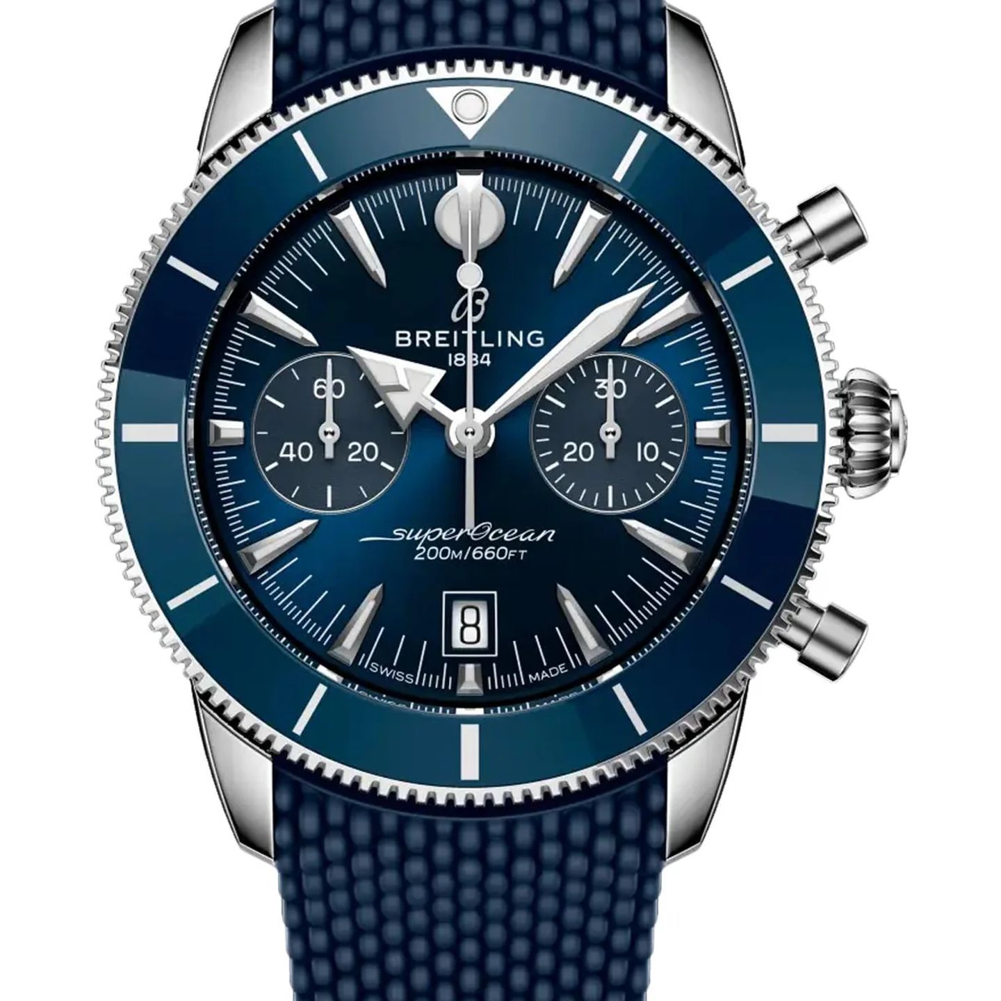 Breitling Superocean Heritage 42 AB0156161C1S1 (2026) - Blauw wijzerplaat 44mm Staal (1/1)