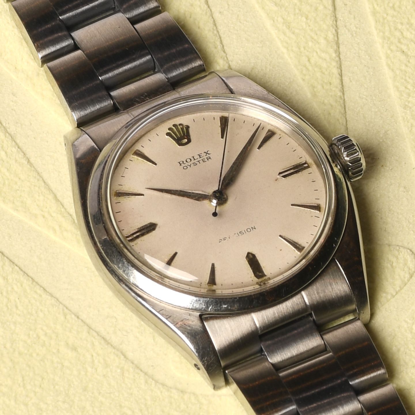 Rolex Oyster Precision 6422 (1956) - Silver dial 34 mm Steel case (3/7)