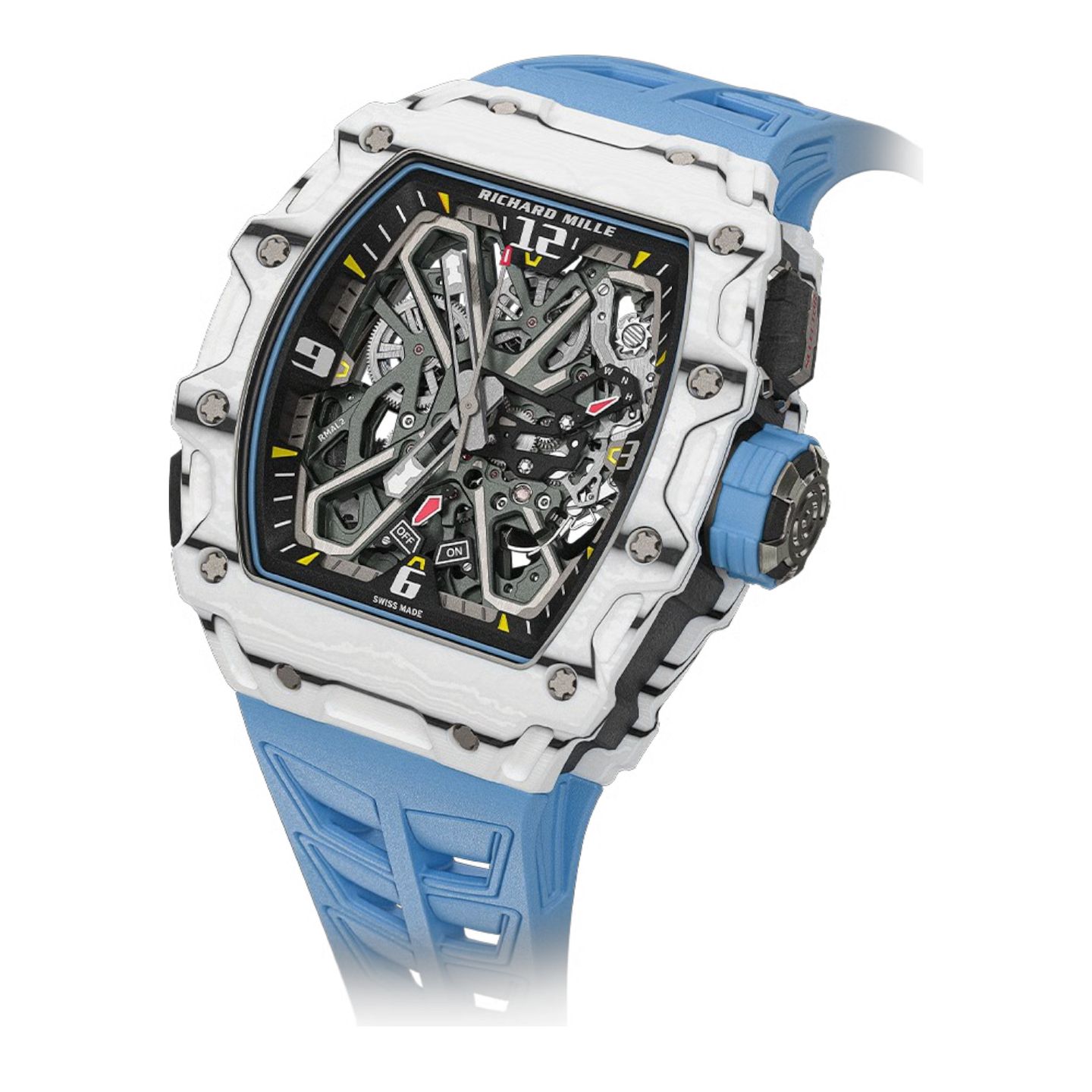Richard Mille RM 035 RM35-03 (2025) - Transparant wijzerplaat 50mm Carbon (1/1)
