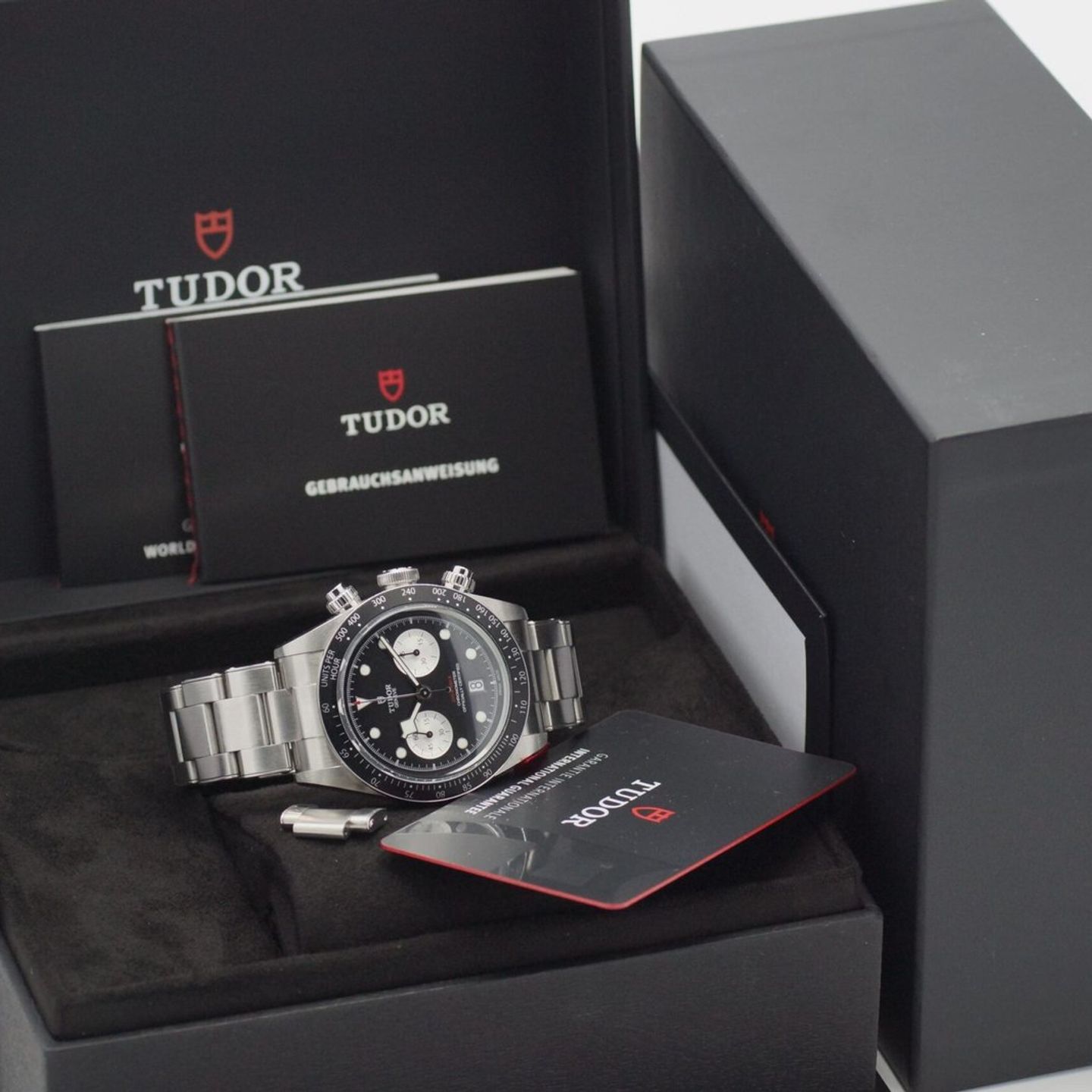 Tudor Black Bay Chrono 79360N (2023) - Black dial 41 mm Steel case (1/8)