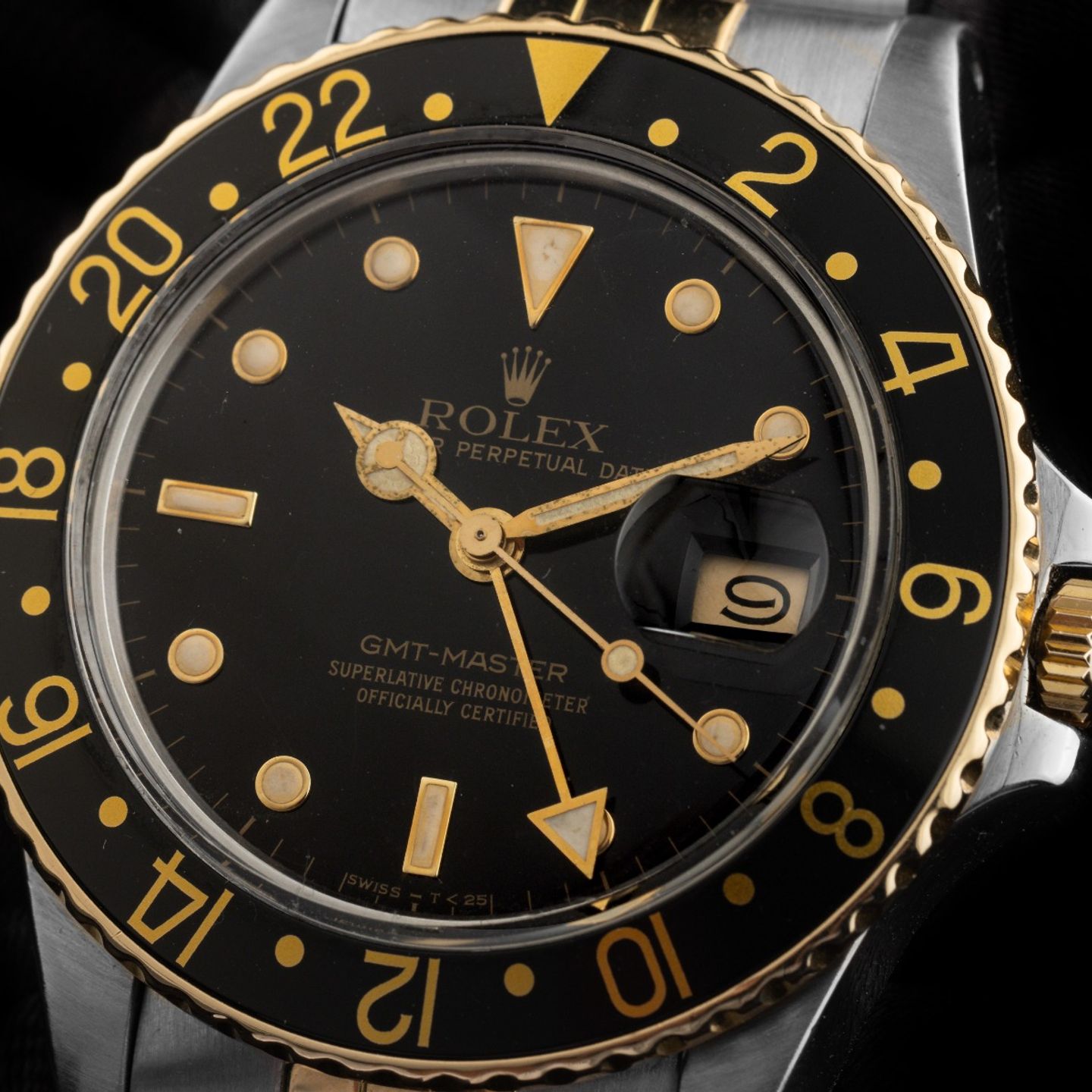 Rolex GMT-Master 16753 (1984) - 40mm Goud/Staal (3/8)