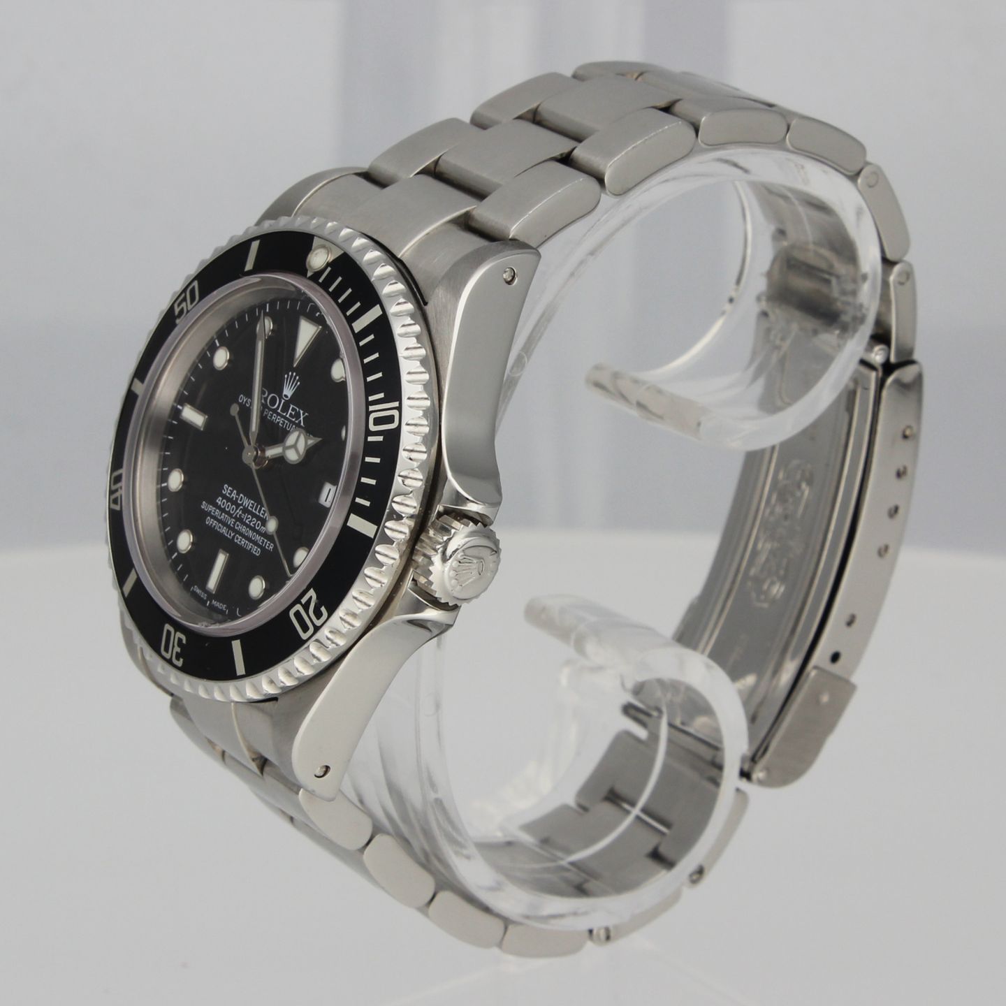 Rolex Sea-Dweller 4000 16600 (2003) - Black dial 40 mm Steel case (6/8)