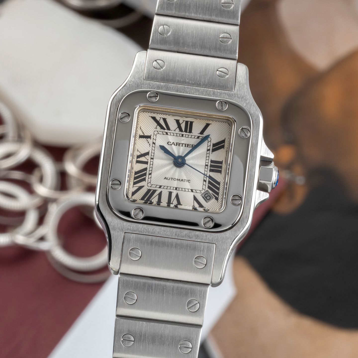 Cartier Santos Galbée W20054D6 - (3/8)