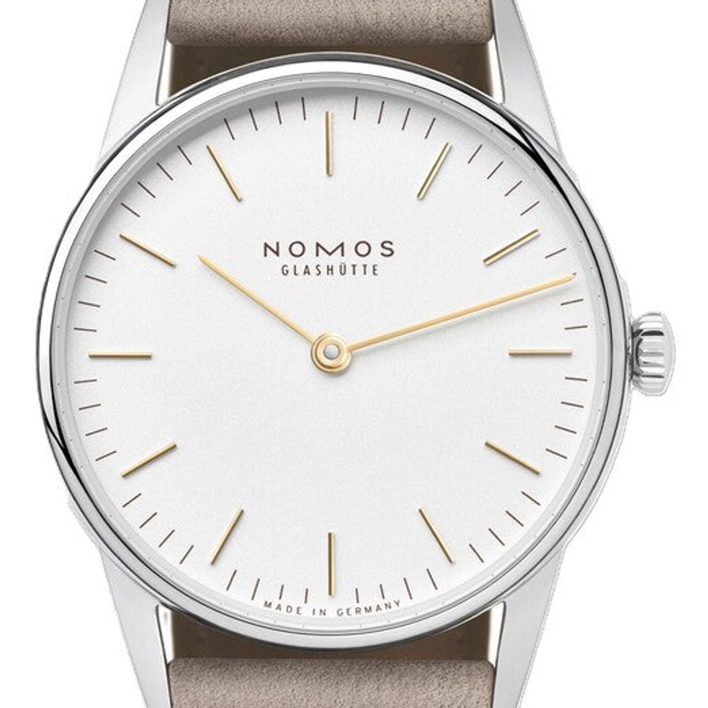 NOMOS Orion 33 319 (2026) - Wit wijzerplaat 33mm Staal (1/1)