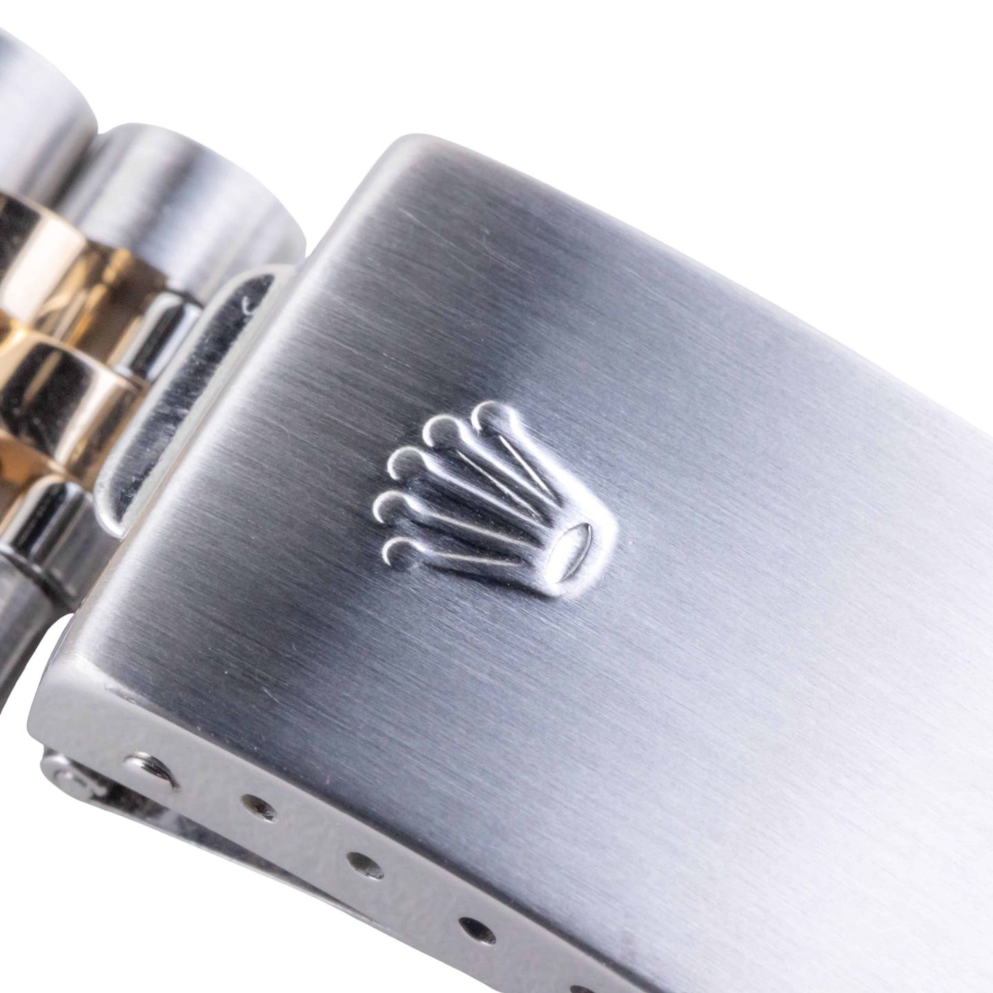 Rolex Datejust 36 16233 (2002) - Champagne dial 36 mm Gold/Steel case (7/8)