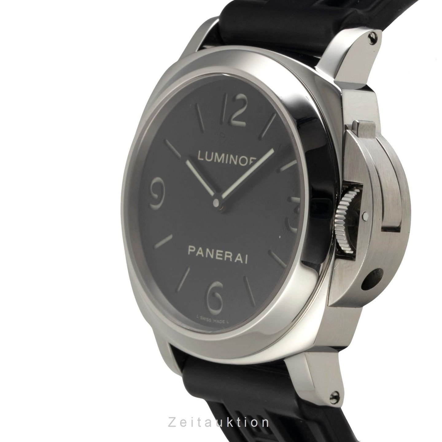 Panerai Luminor Base PAM00112 (2007) - Black dial 44 mm Steel case (5/8)