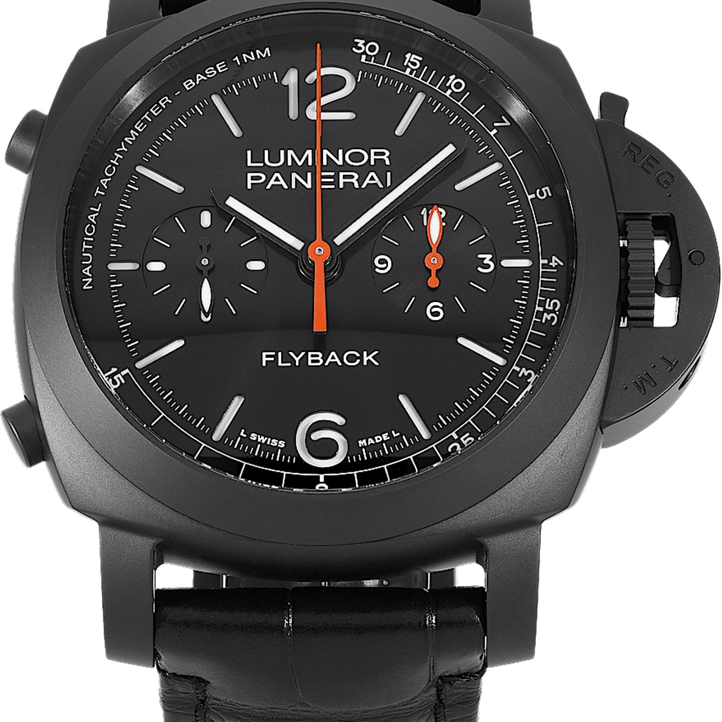 Panerai Luminor Marina Automatic PAM01298 (2023) - Black dial 44 mm Titanium case (2/5)