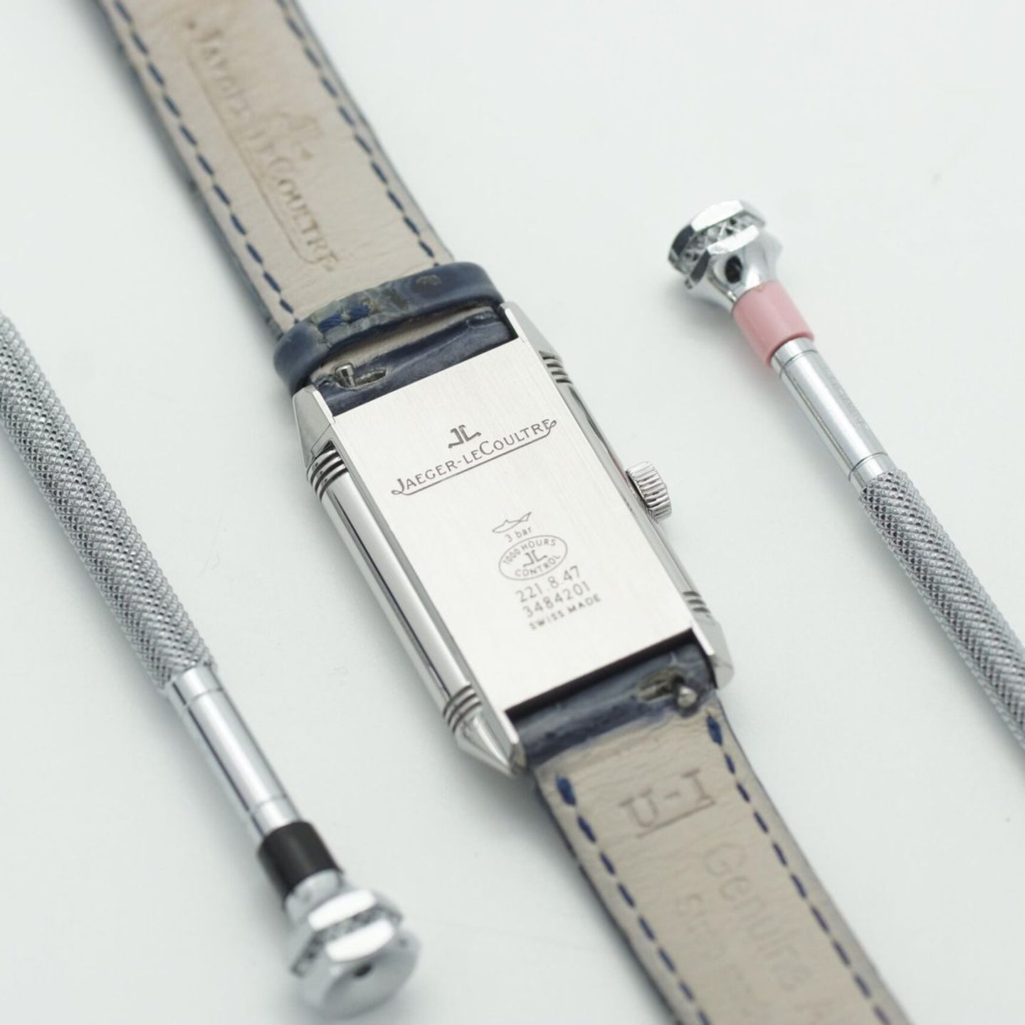 Jaeger-LeCoultre Reverso Classic Small Q2618540 (2006) - Zilver wijzerplaat 21mm Staal (5/8)