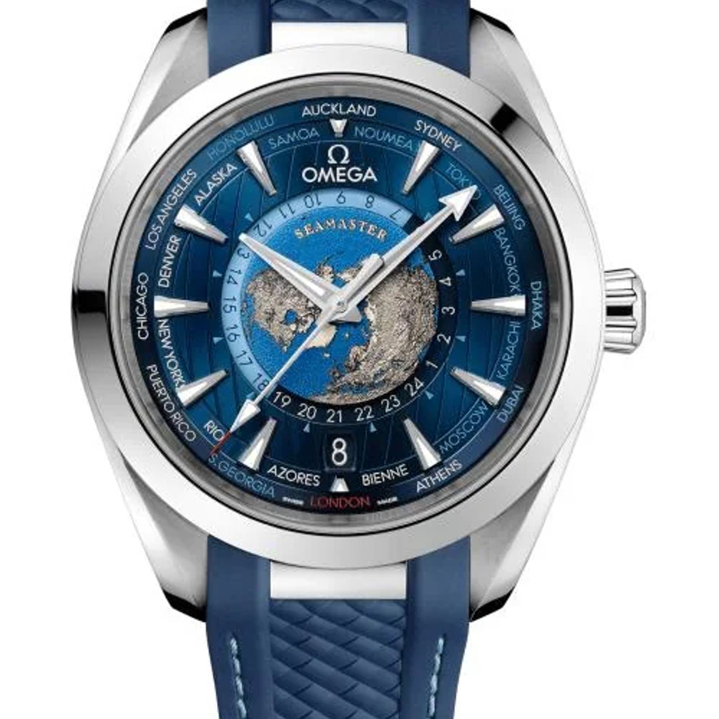 Omega Seamaster Aqua Terra 220.12.43.22.03.001 (2026) - Blauw wijzerplaat 43mm Staal (1/1)