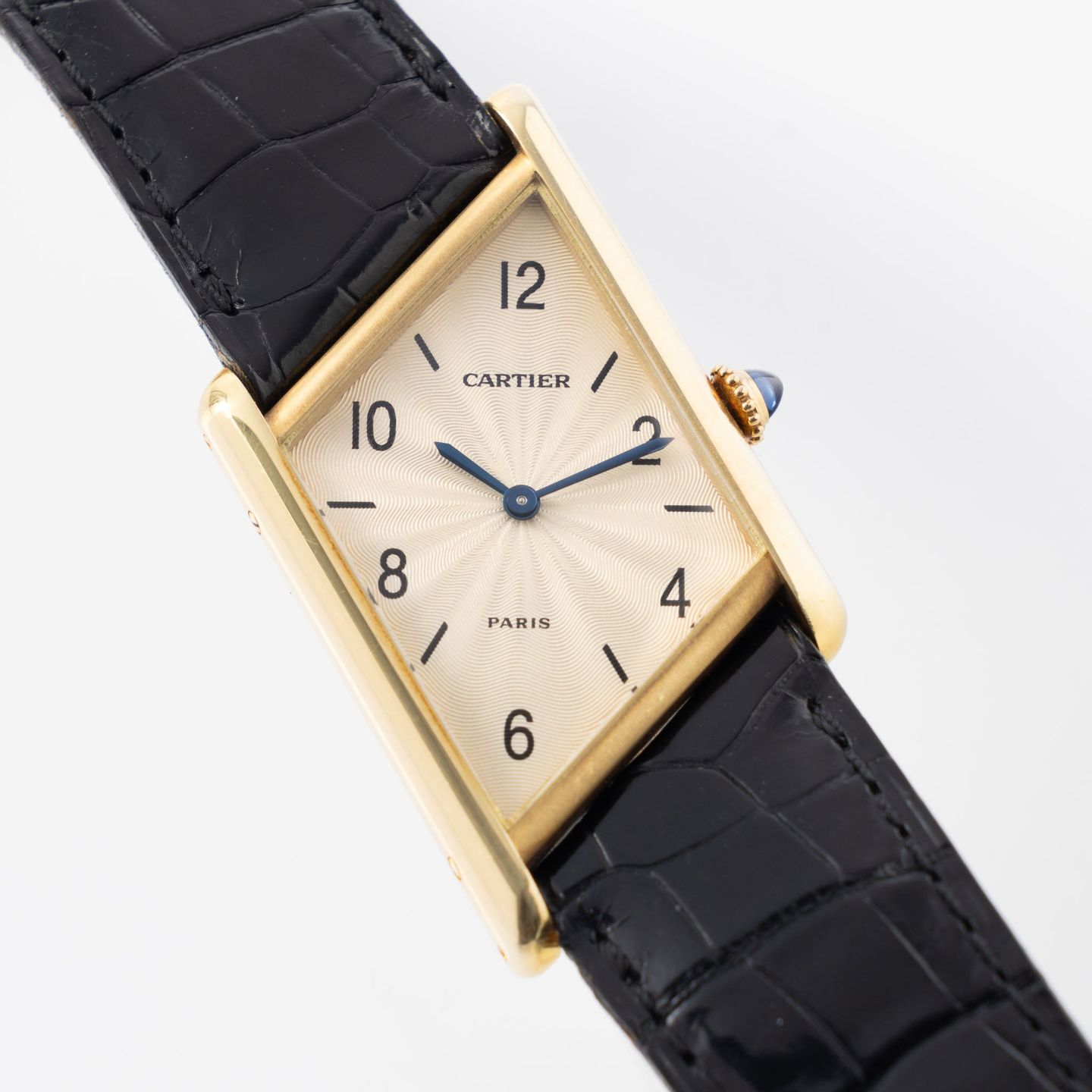 Cartier Tank Unknown (Onbekend (willekeurig serienummer)) - Wit wijzerplaat 33mm Geelgoud (4/8)