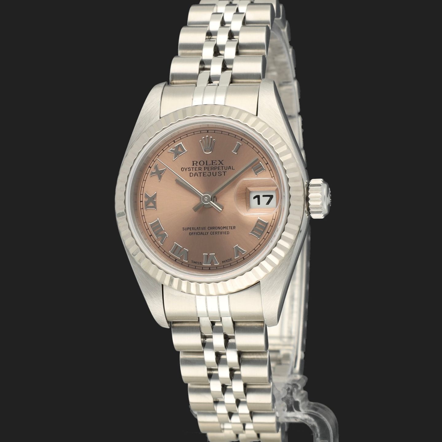 Rolex Lady-Datejust 79174 (2002) - 26mm Staal (1/8)