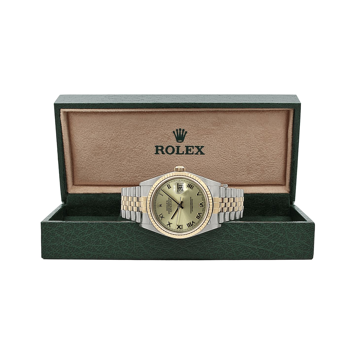 Rolex Datejust 36 16233 (Onbekend (willekeurig serienummer)) - 36mm Goud/Staal (2/6)