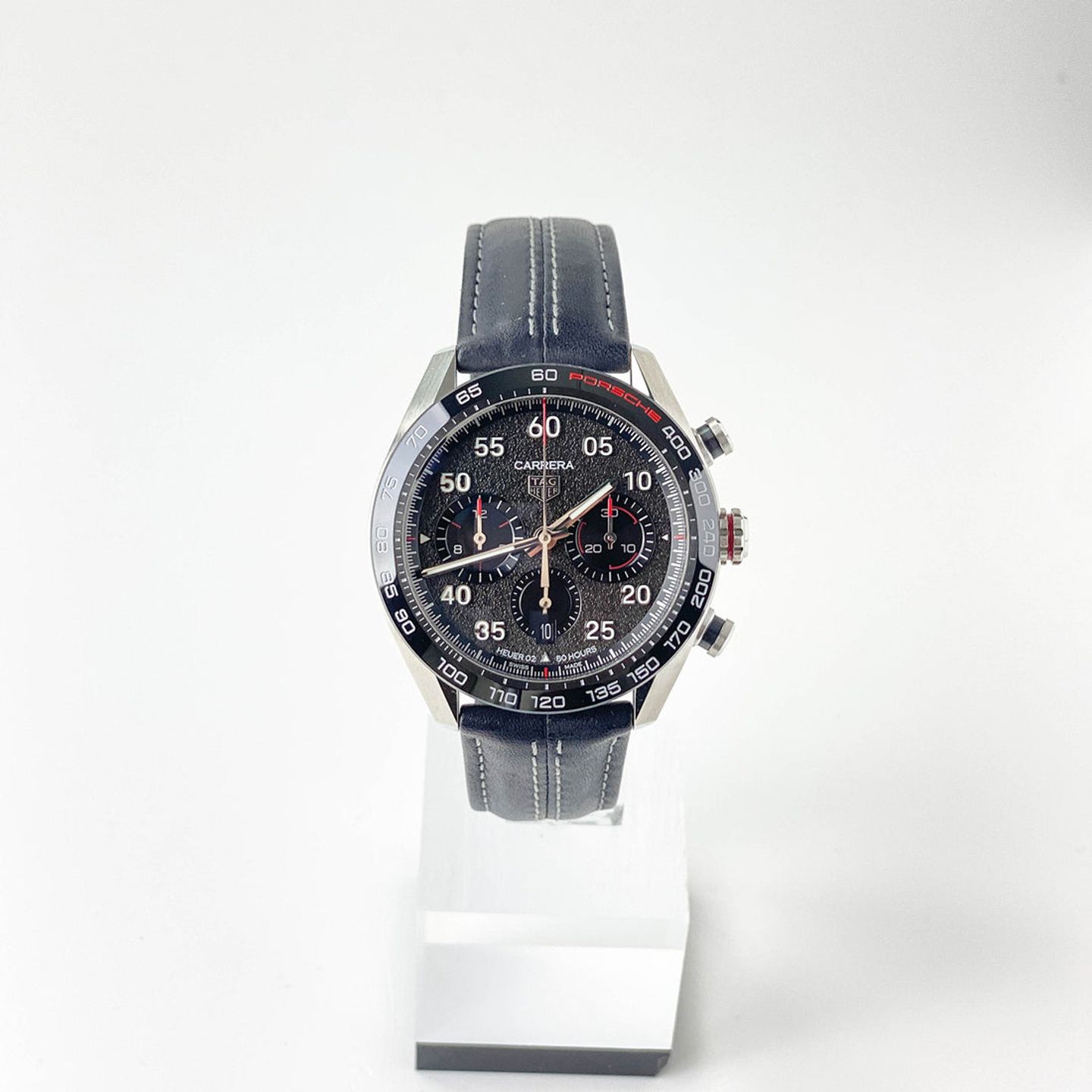 TAG Heuer Carrera Porsche Chronograph Special Edition CBN2A1F.FC6492 (2023) - Black dial 44 mm Steel case (1/5)