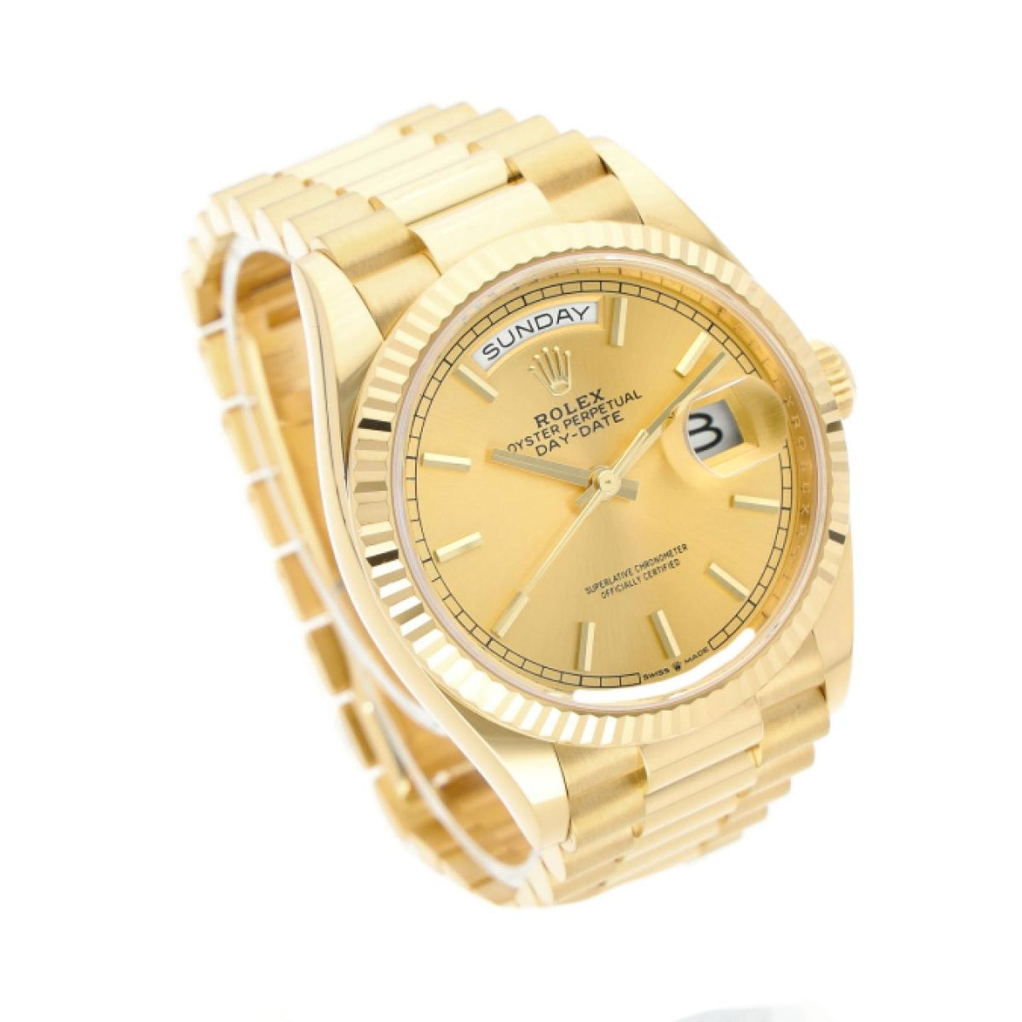 Rolex Day-Date 36 128238 (2023) - 36 mm Yellow Gold case (3/5)