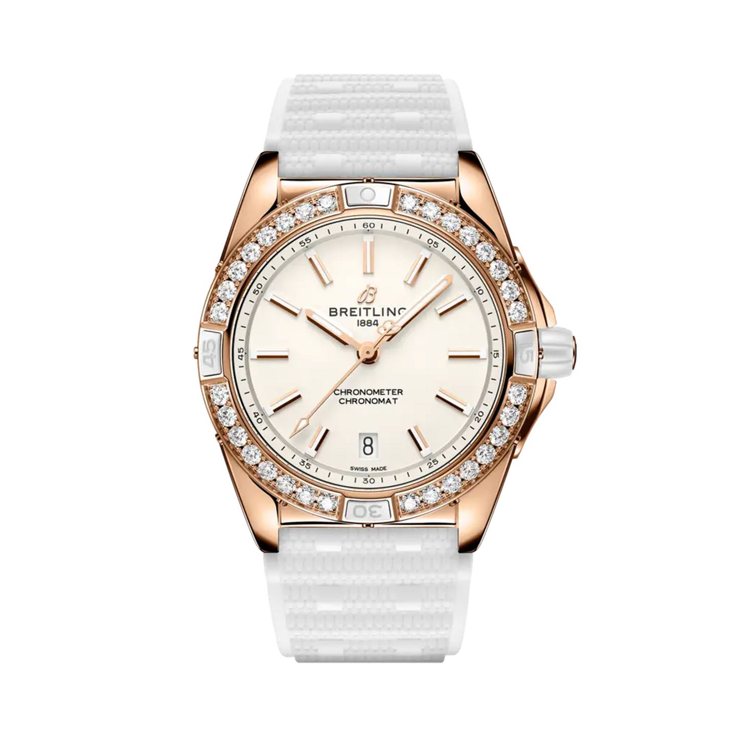 Breitling Chronomat 38 R17356531G1S1 (2025) - Wit wijzerplaat 38mm Roodgoud (1/1)